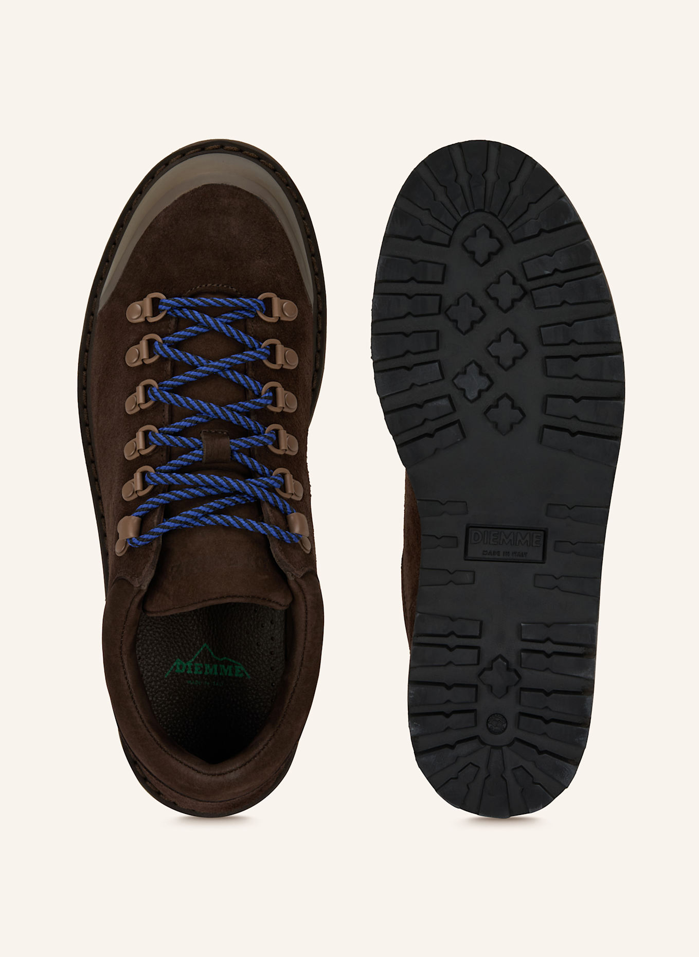 DIEMME Schnürer CORNARO: DUNKELBRAUN