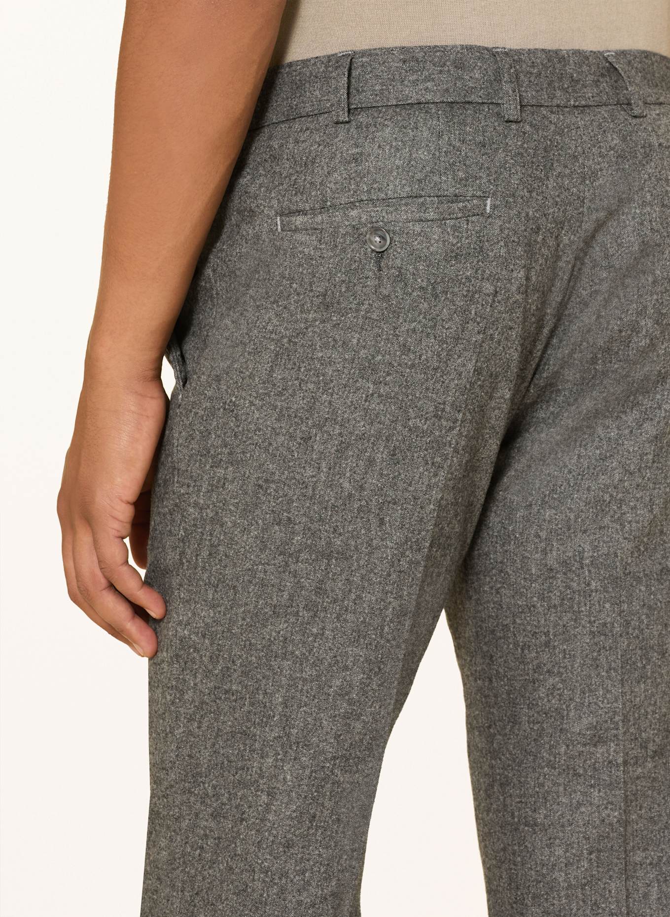 DIGEL Suit Metallic trousers SERGIO modern fit: 42 GRAU