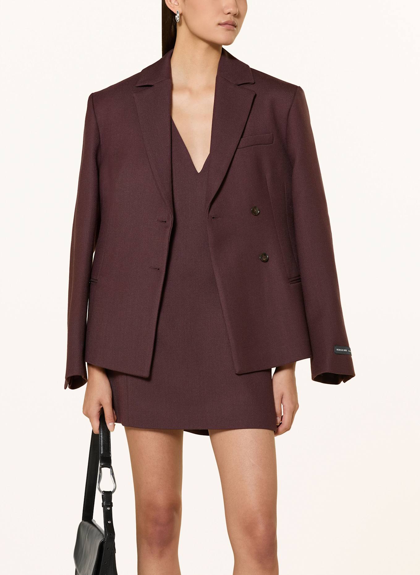 Herskind Kleid GEMMA: DUNKELROT