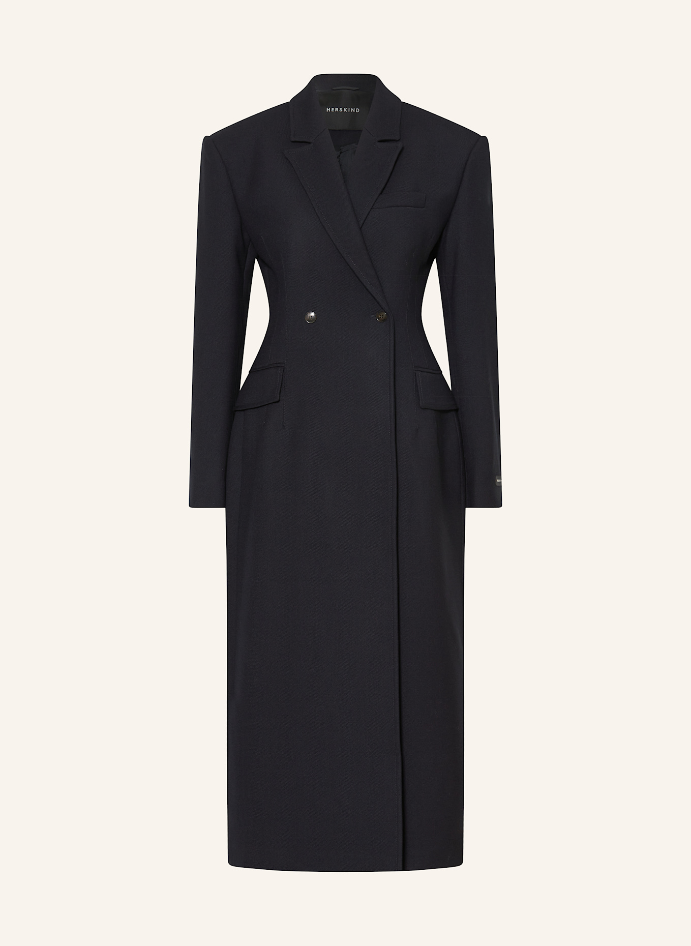 Herskind Mantel ULTRA: DUNKELBLAU