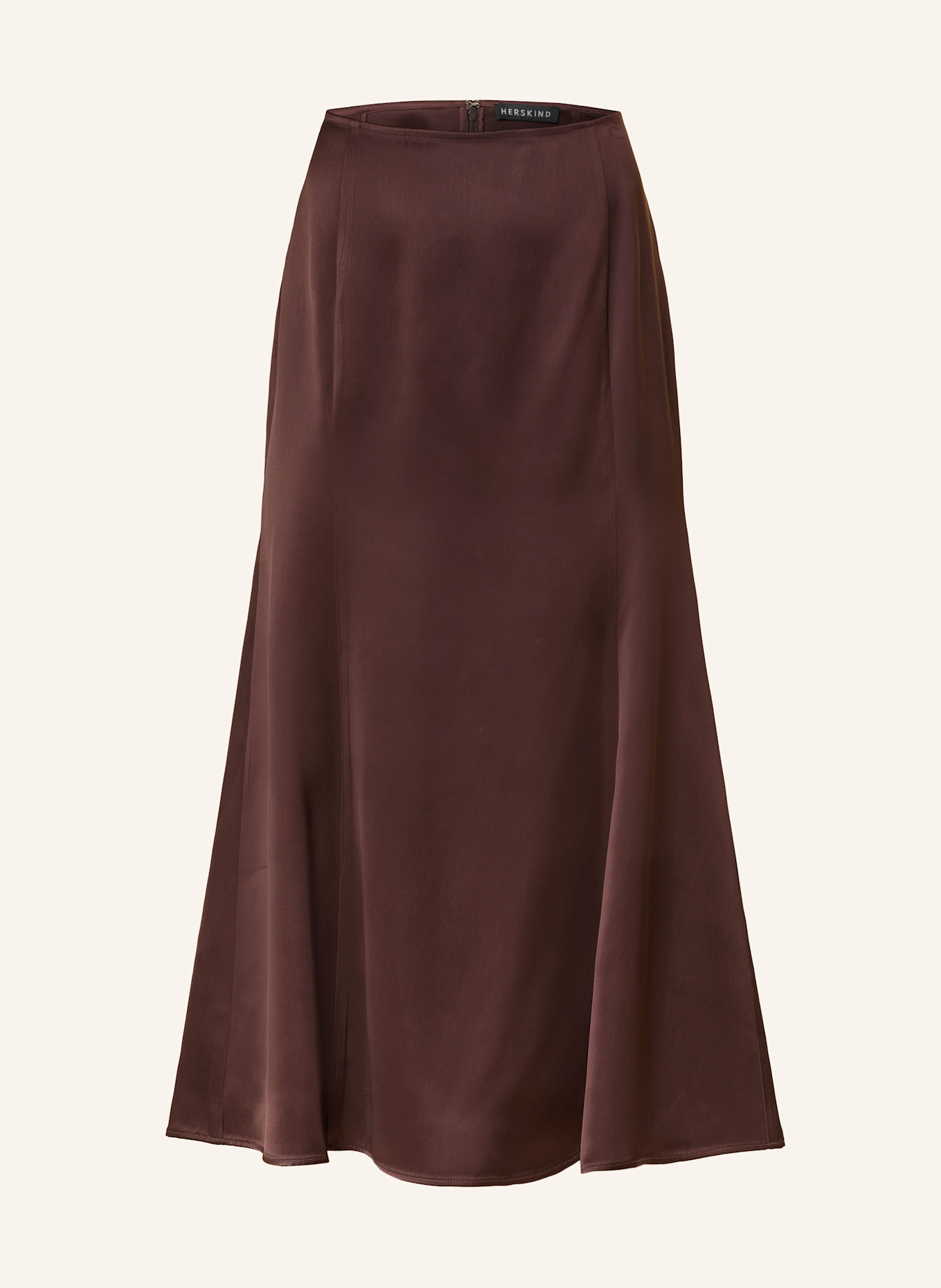 Herskind Satinrock VAMP: DUNKELBRAUN