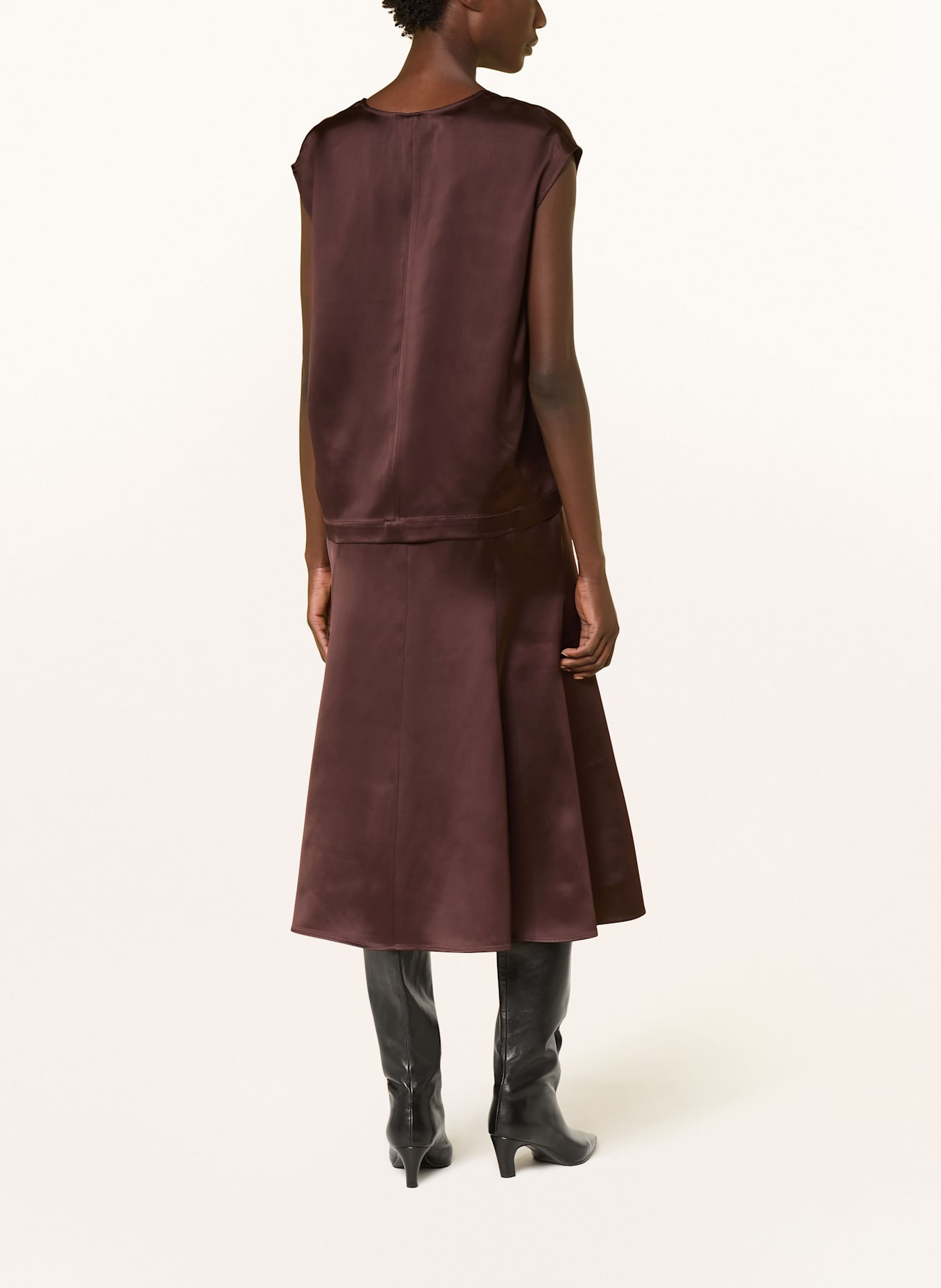 Herskind Satinrock VAMP: DUNKELBRAUN