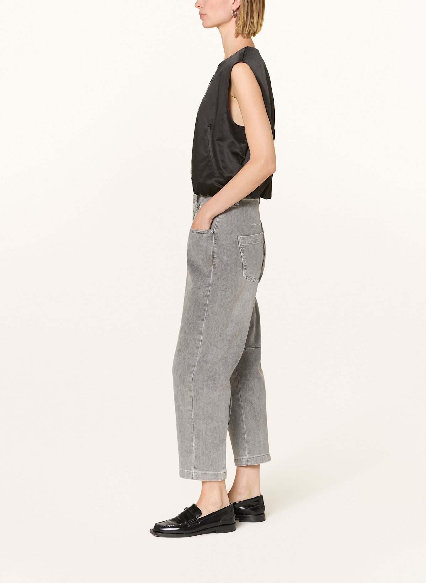 Buena Vista Boyfriend Jeans: 7629 faded grey