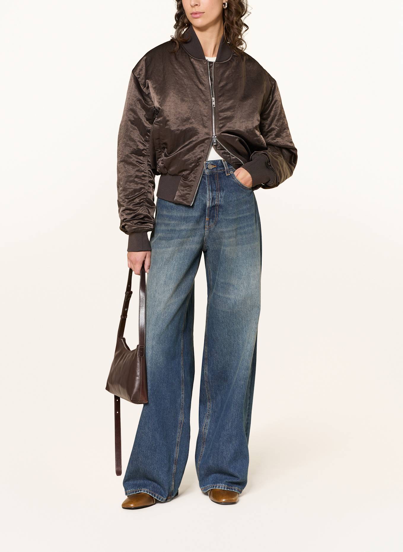 HAIKURE Wide Leg Jeans BETHANY: L0771 INTENSE BLUE