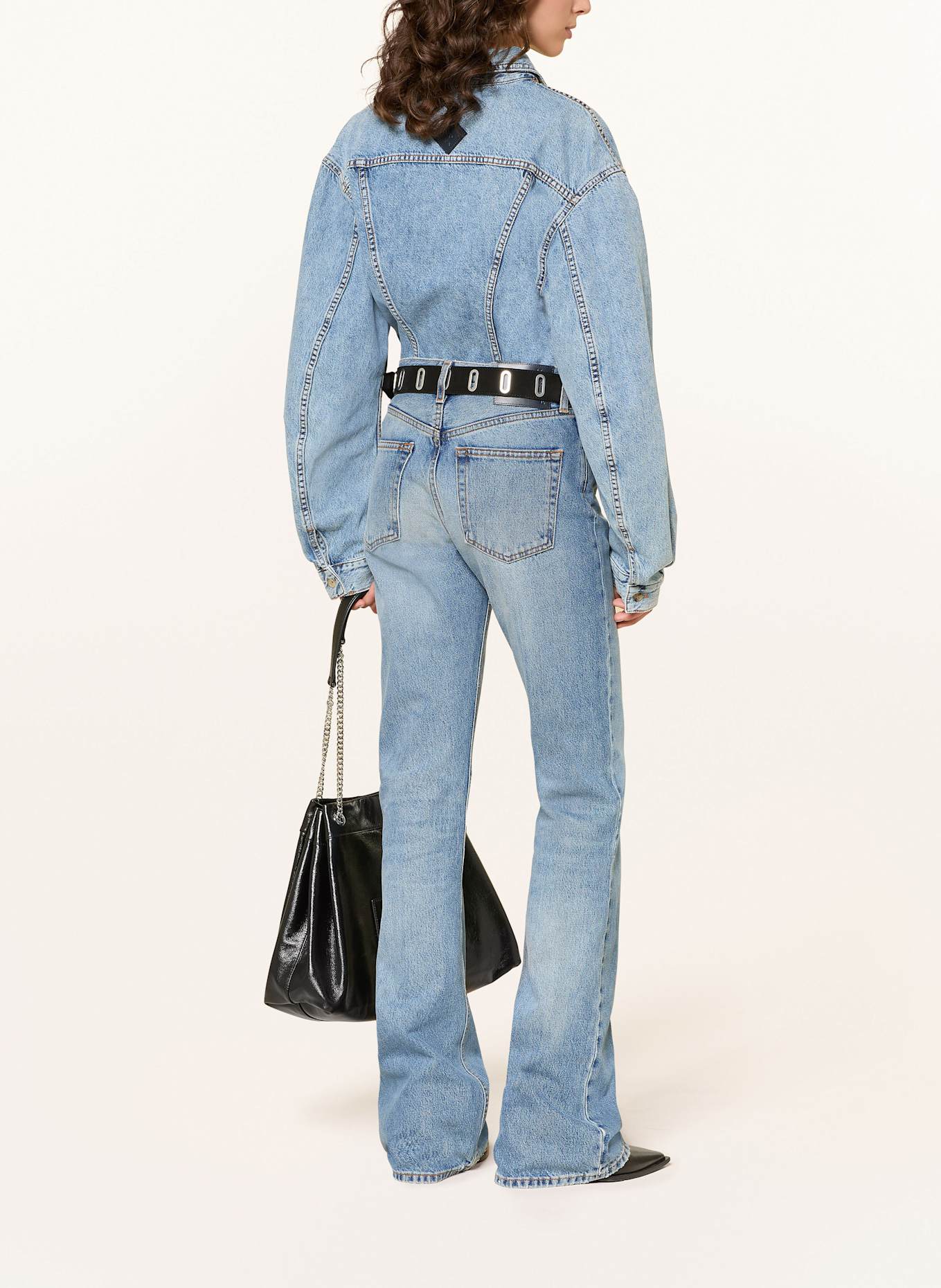 HAIKURE Jeansy bootcut FLORA DIVE BLUE WASH: L0892 DIVE BLUE WASH