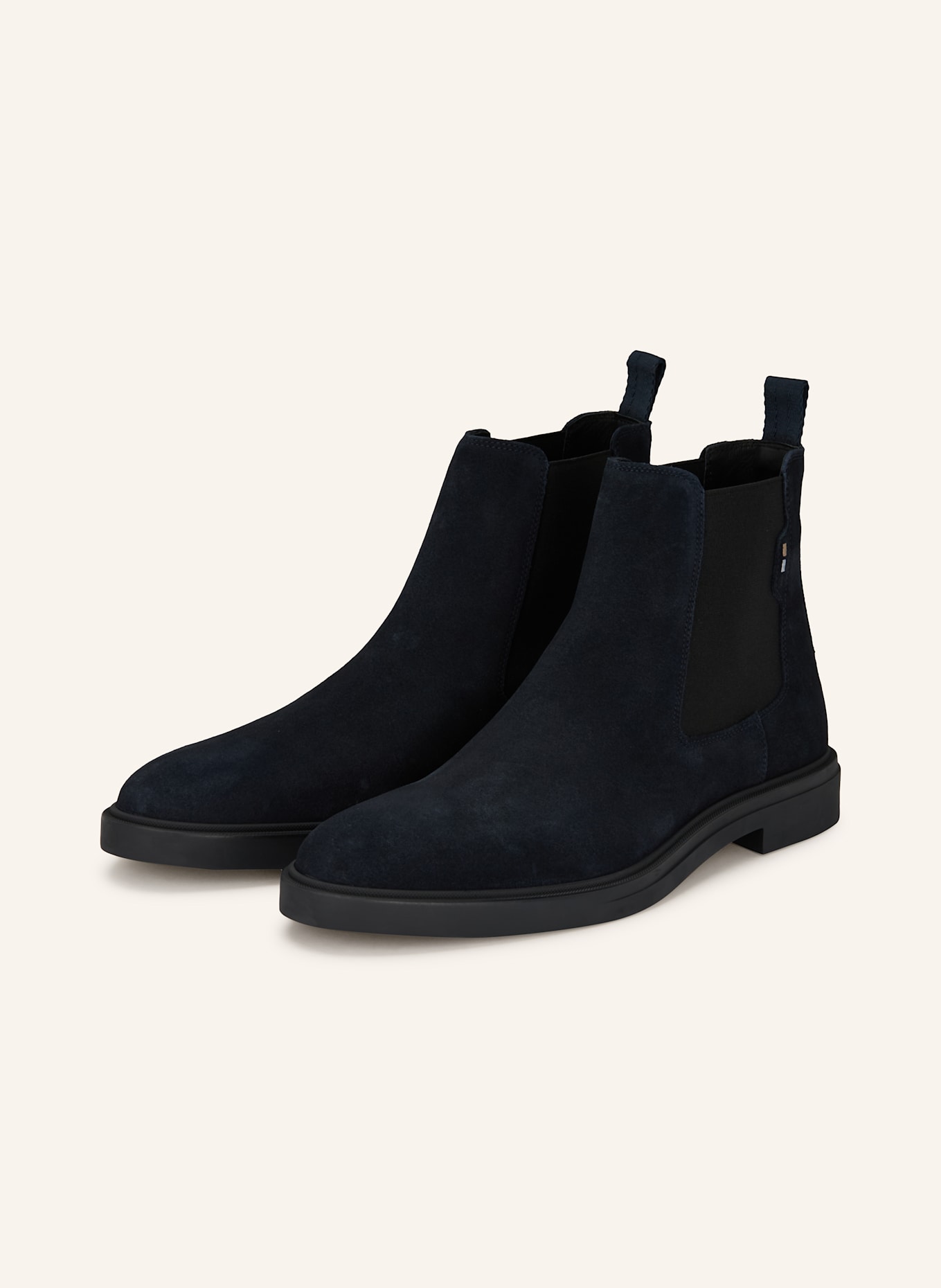 BOSS Chelsea-Boots CALEV: DUNKELBLAU