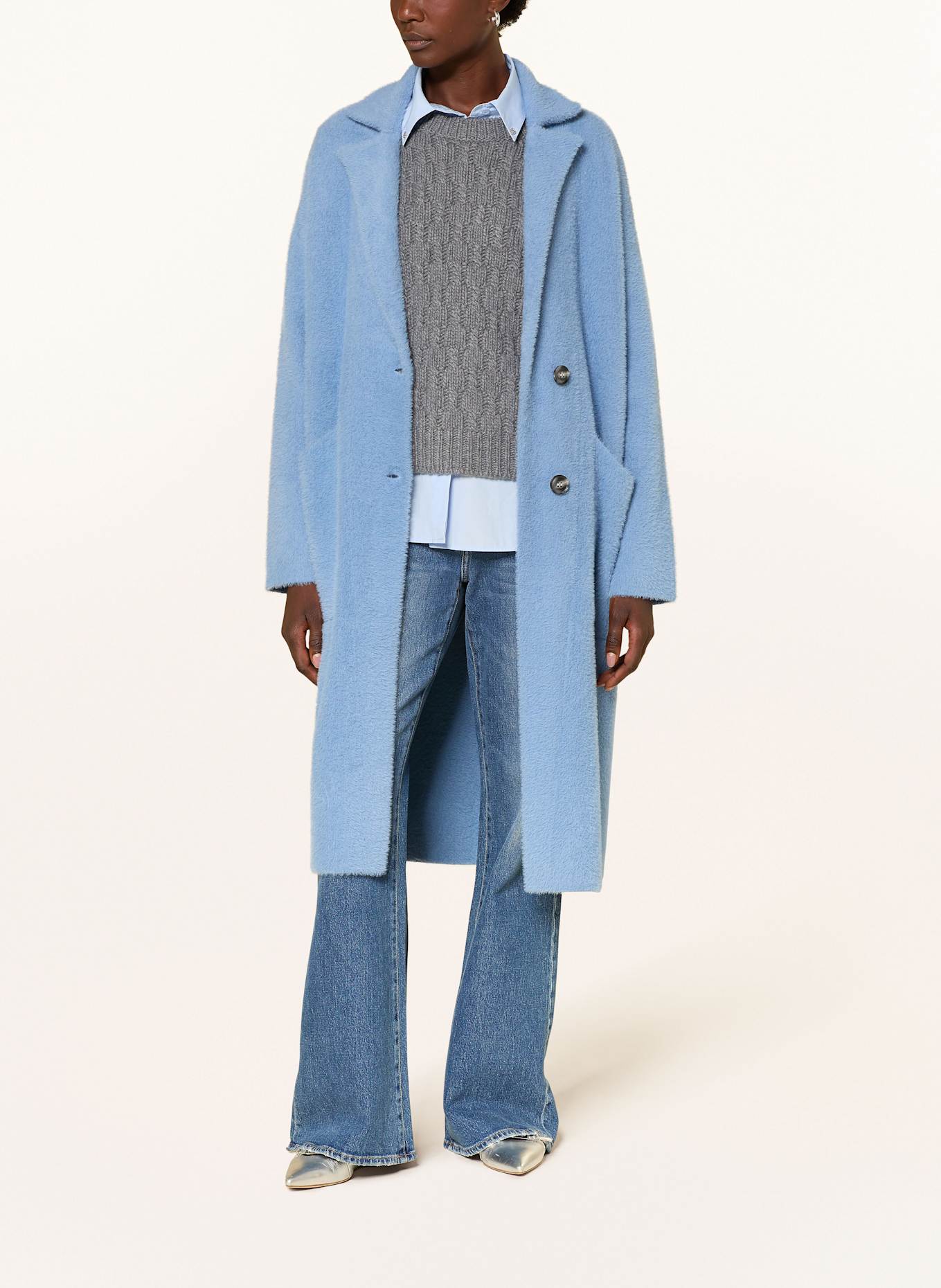 lilienfels Mantel: HELLBLAU