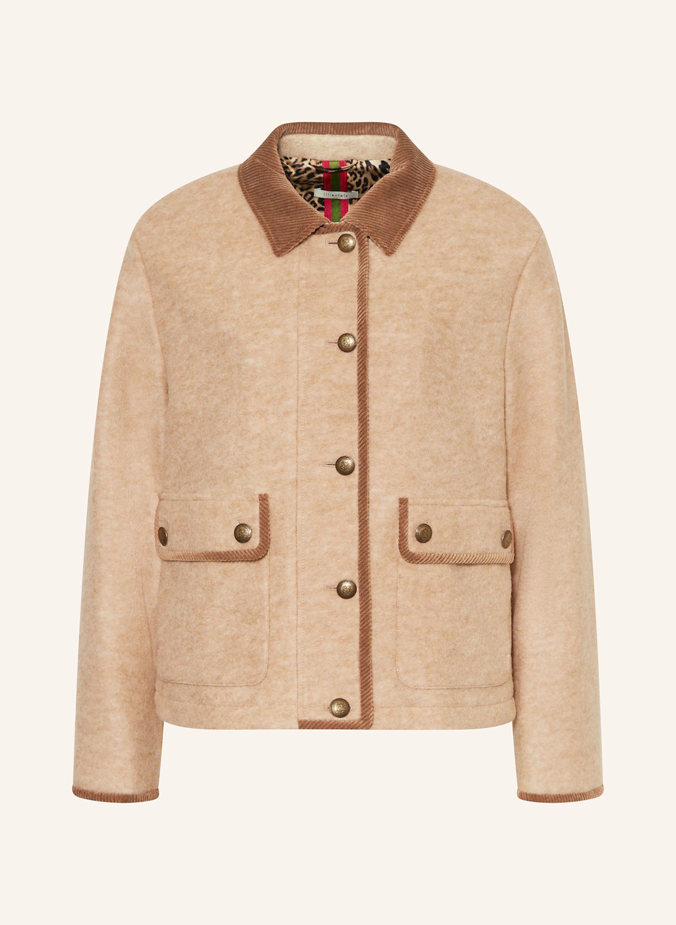 lilienfels Fieldjacket: HELLBRAUN / BRAUN