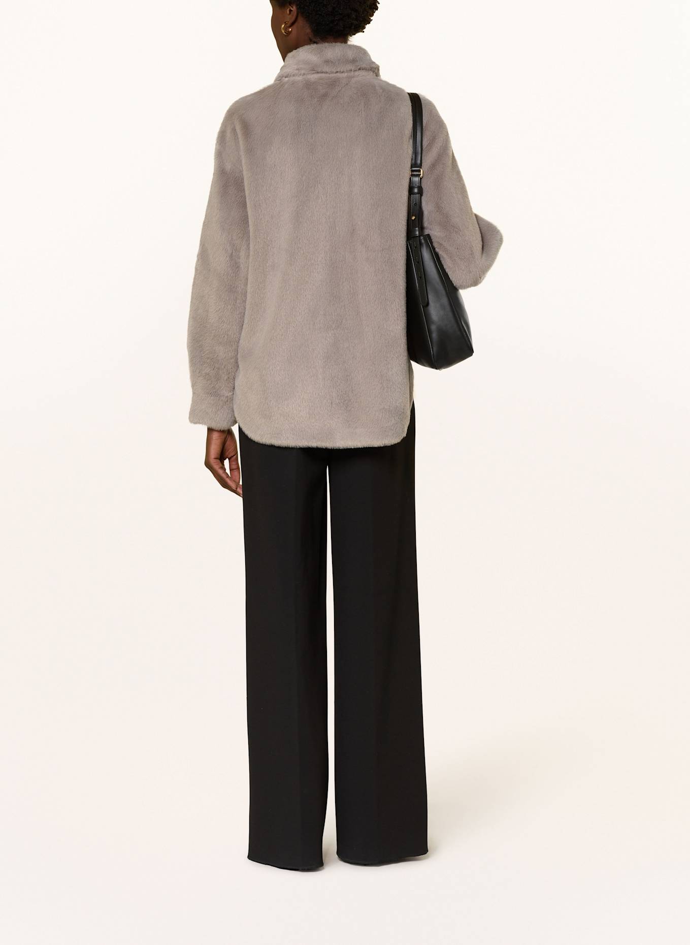 lilienfels Kunstpelz-Jacke: TAUPE