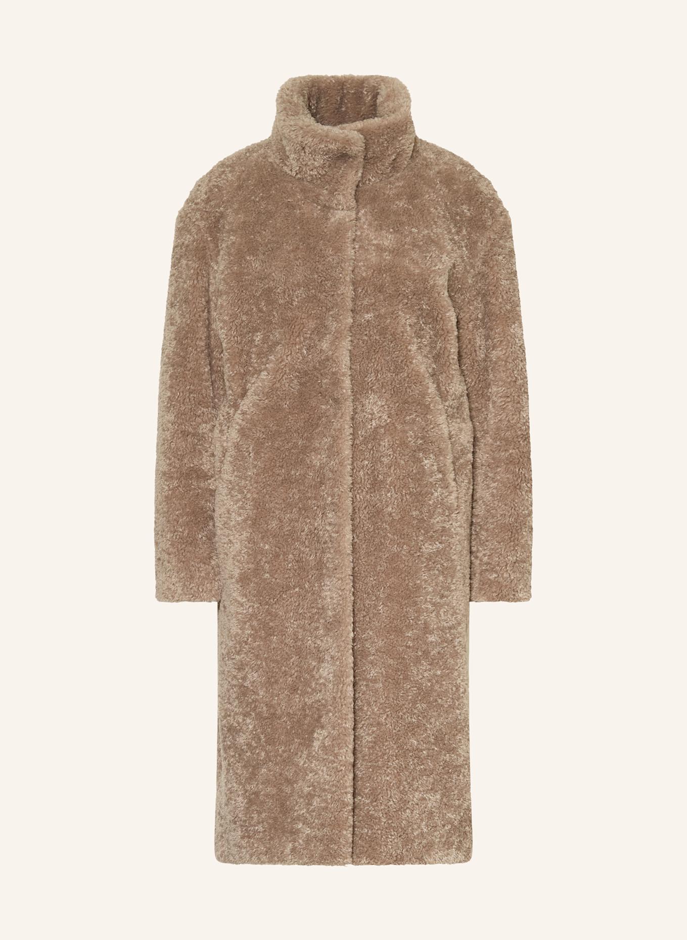 lilienfels Kunstfell-Mantel: TAUPE