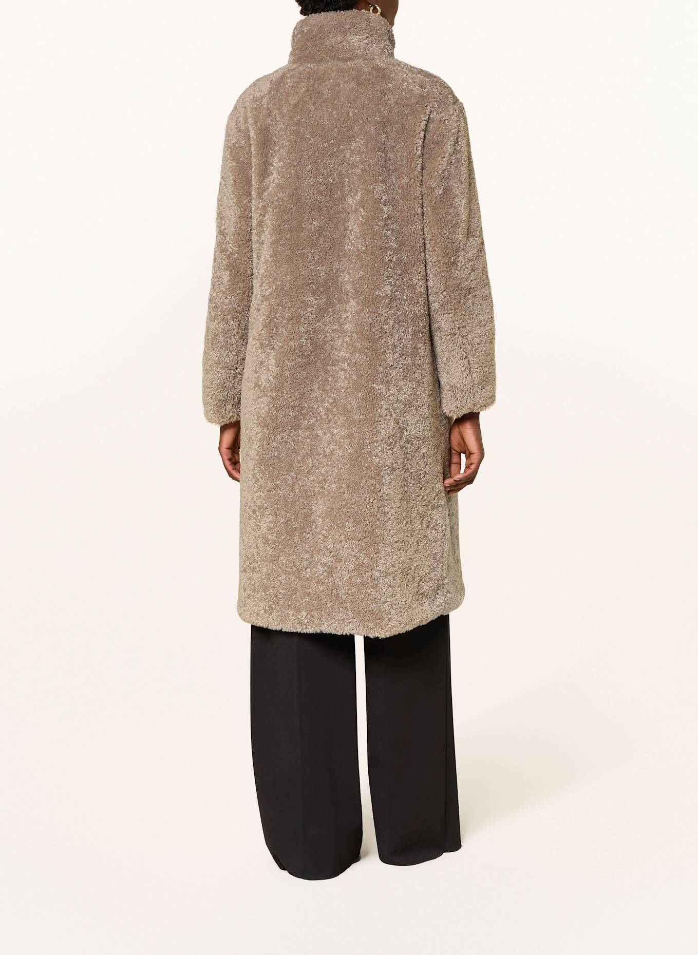 lilienfels Kunstfell-Mantel: TAUPE