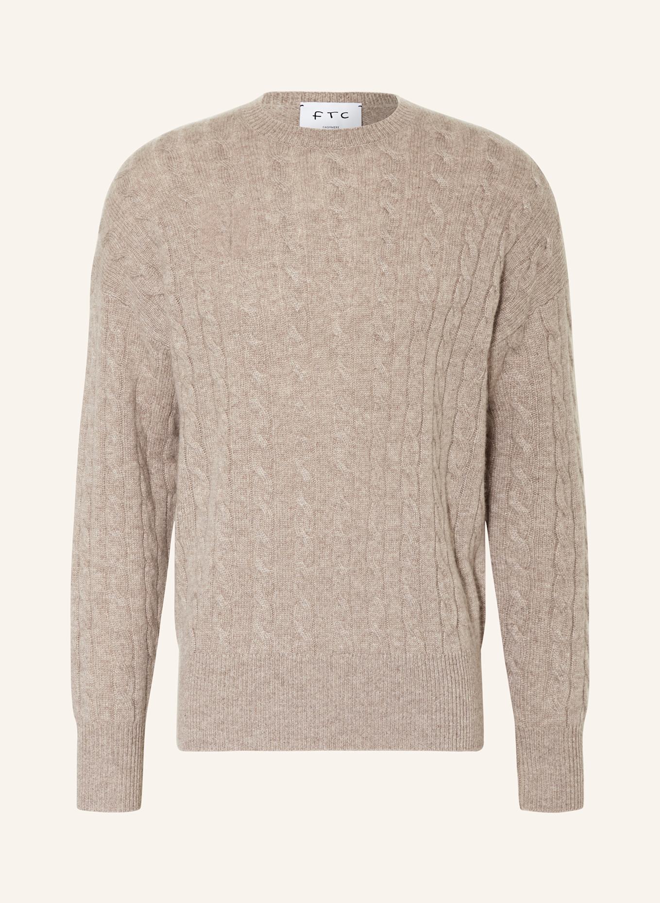 FTC CASHMERE Pullover aus Cashmere: BEIGE