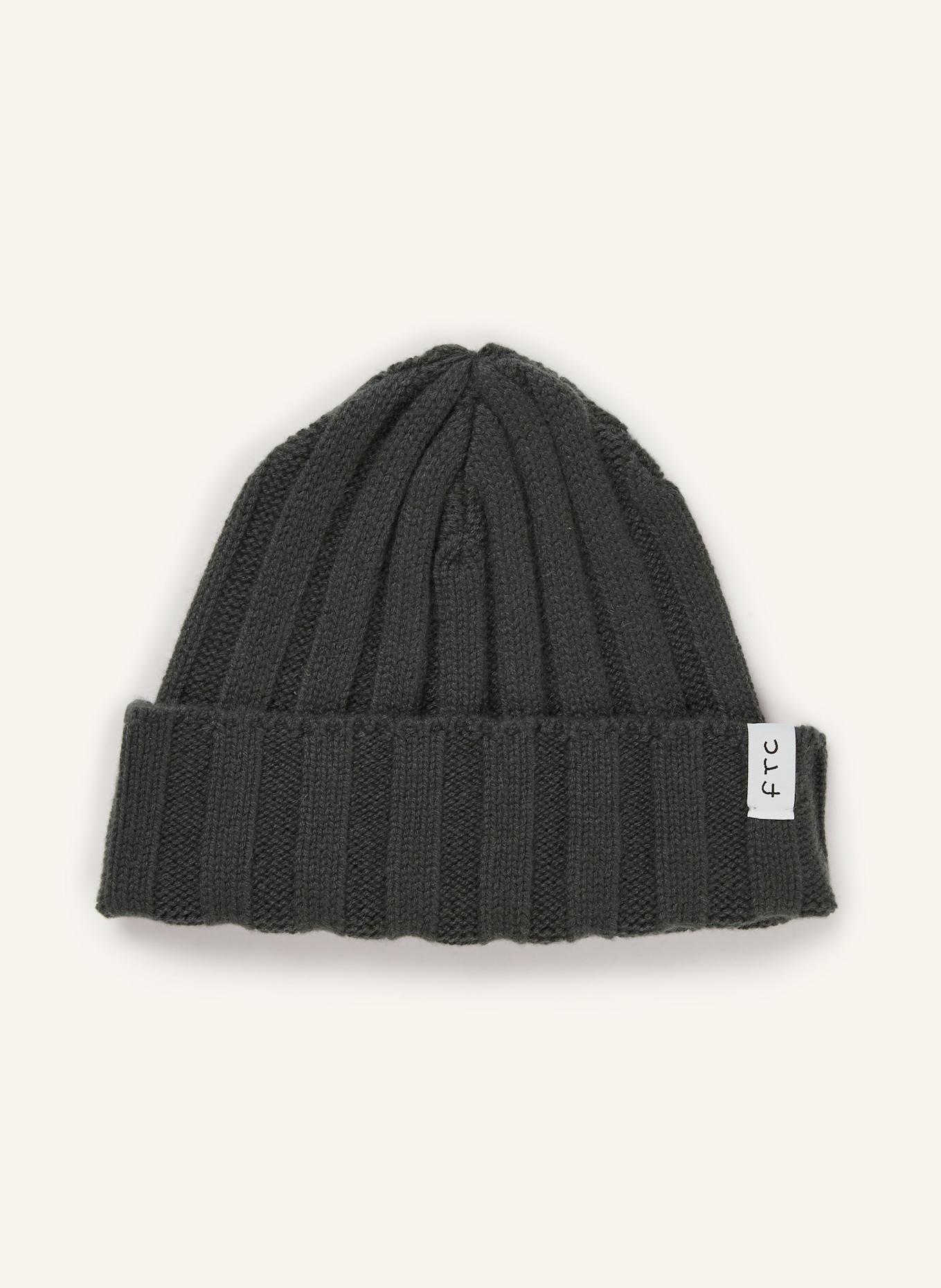 FTC CASHMERE Cashmere-Mütze: OLIV