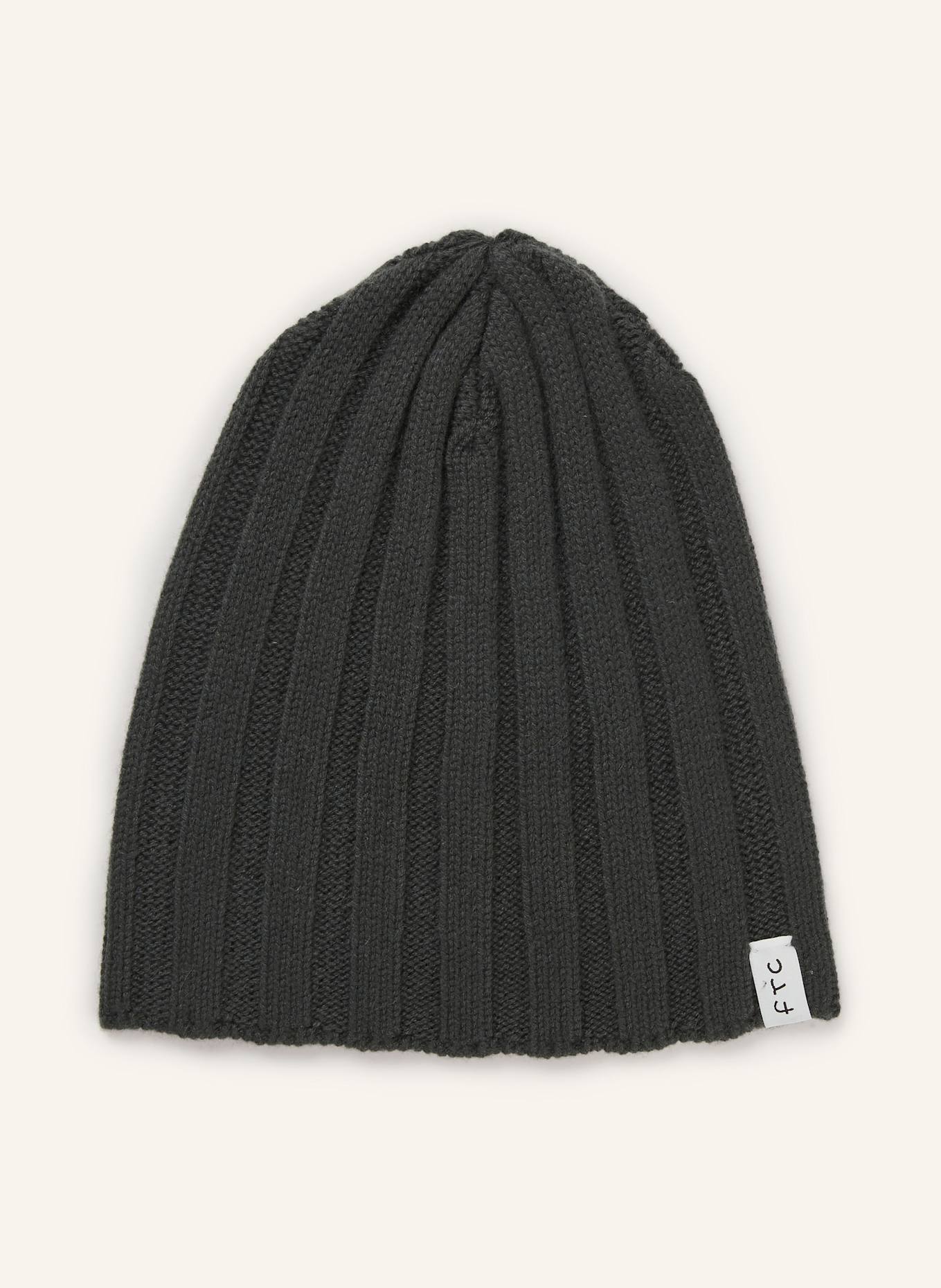 FTC CASHMERE Cashmere-Mütze: OLIV