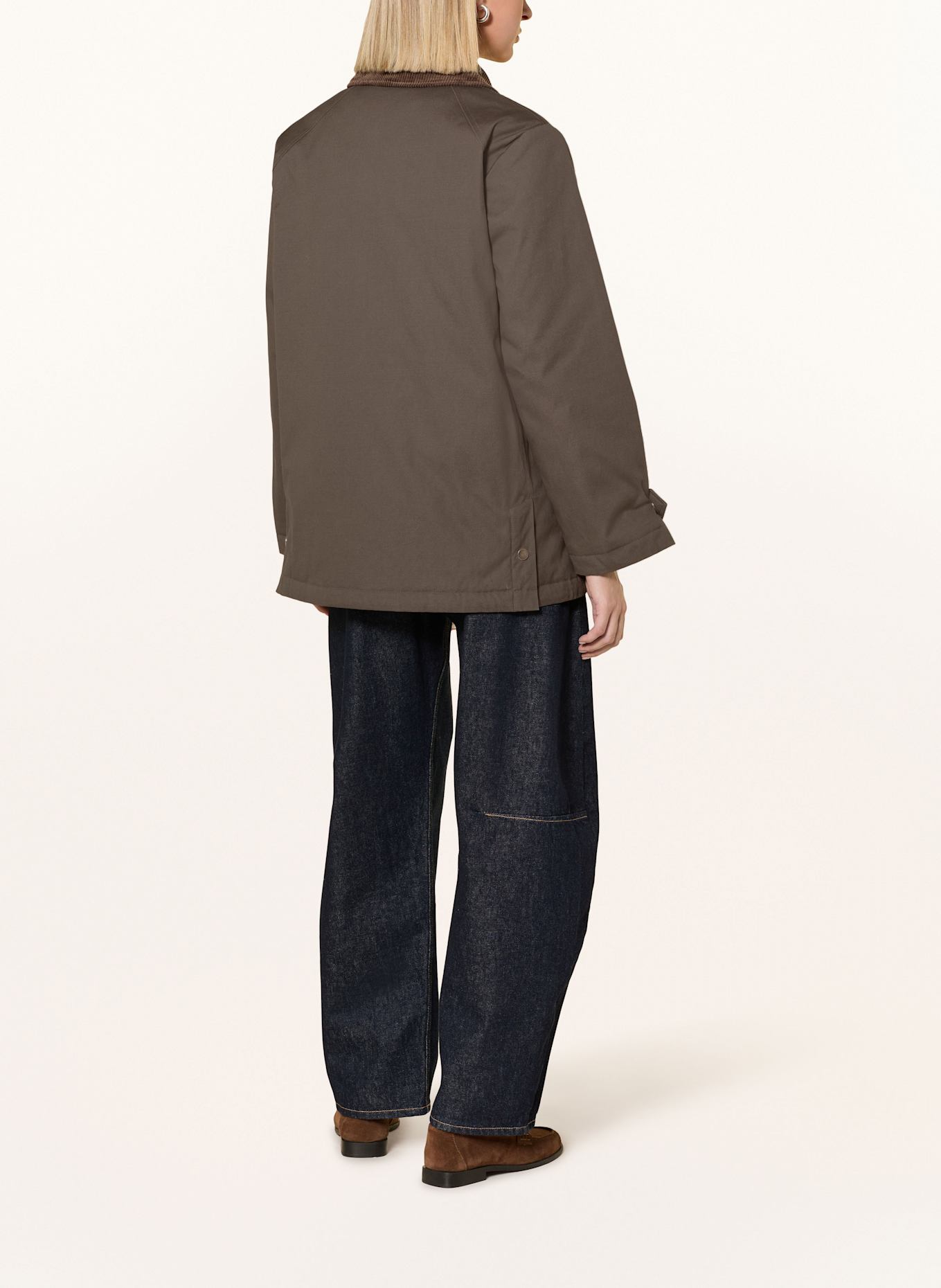 darling harbour Fieldjacket: DARK OLIVE
