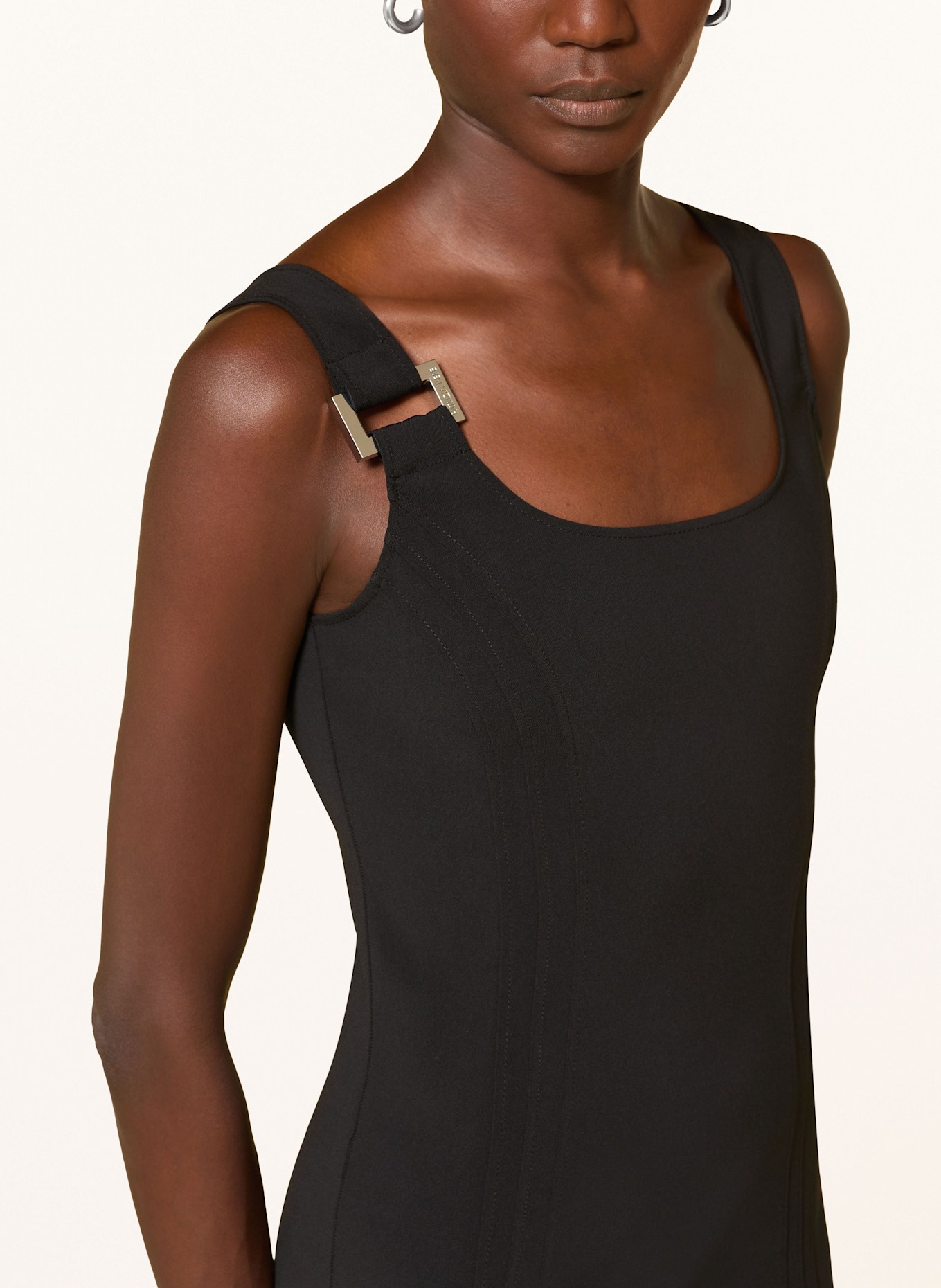 PATRIZIA PEPE Kleid: SCHWARZ