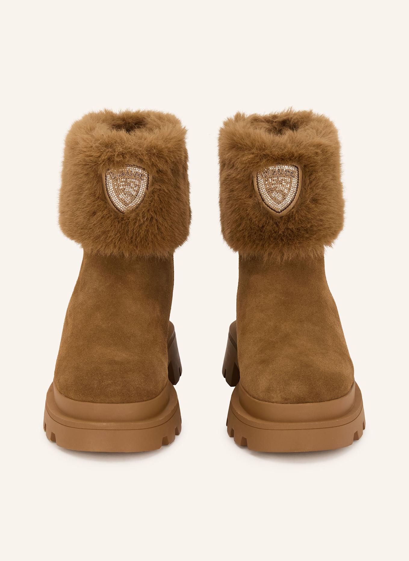 Blauer Stiefel KIMMEL10: COGNAC