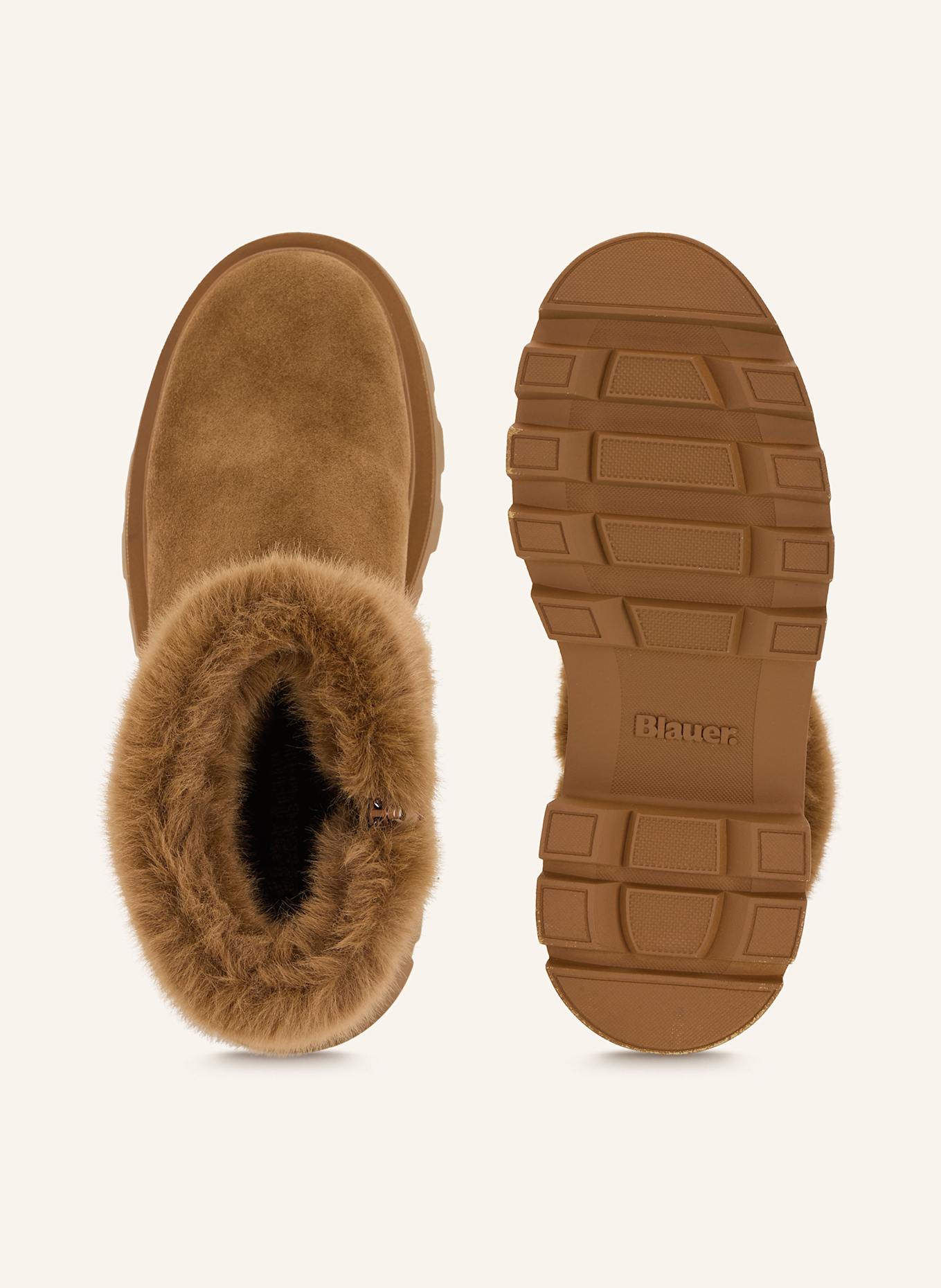 Blauer Stiefel KIMMEL10: COGNAC