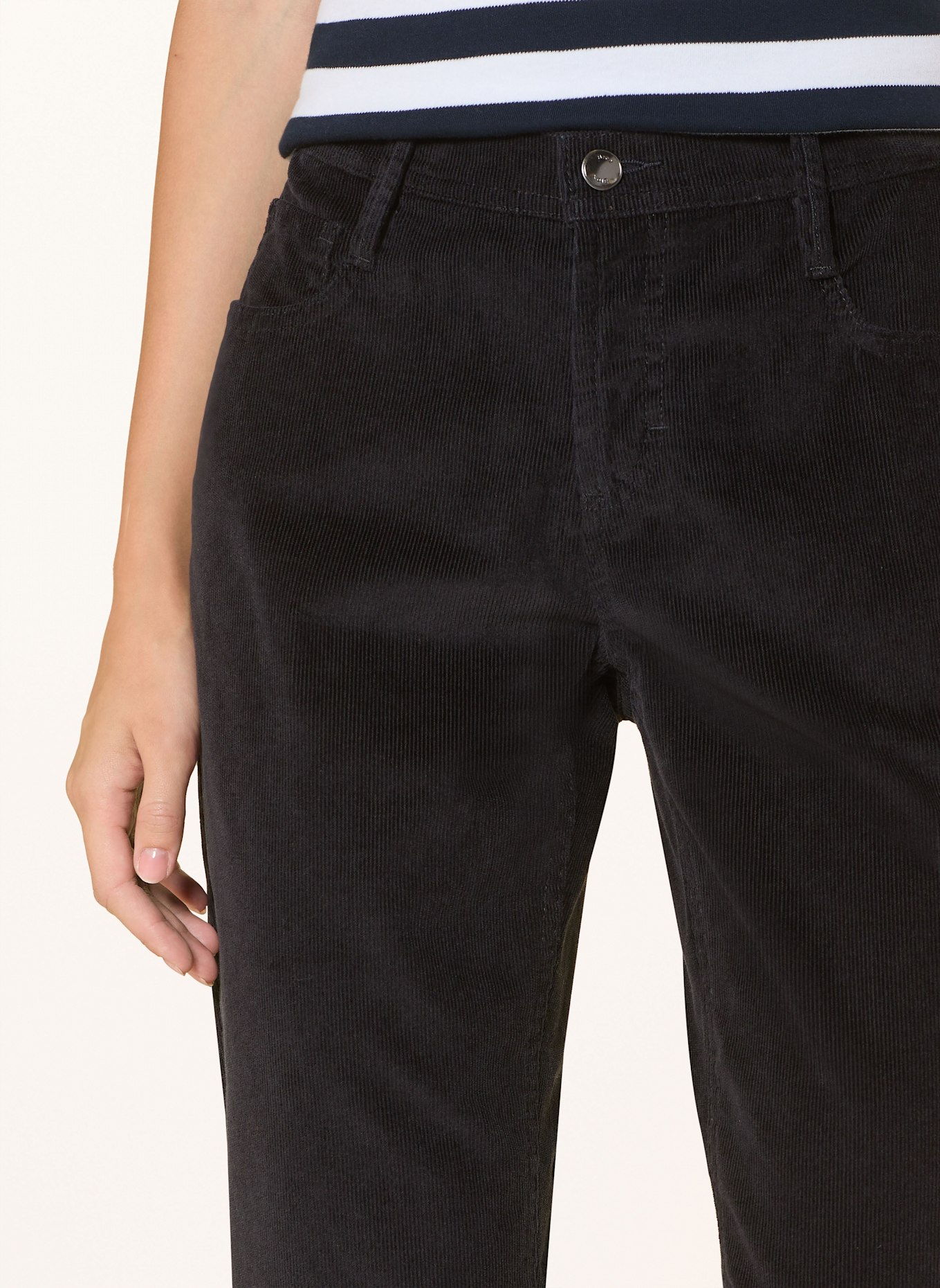 BRAX Cordhose MILEY S: SCHWARZ