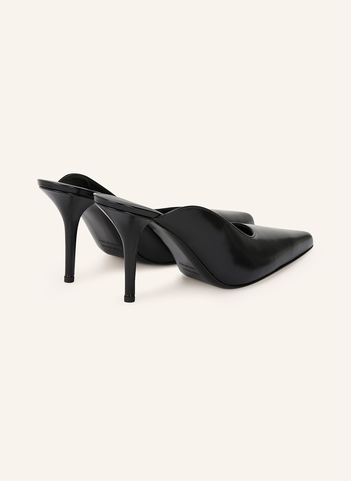 GIA BORGHINI Mules ABELLA: SCHWARZ