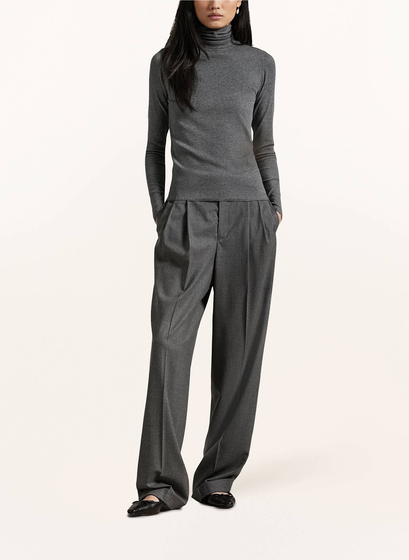 POLO RALPH LAUREN Rollkragenpullover: GRAU