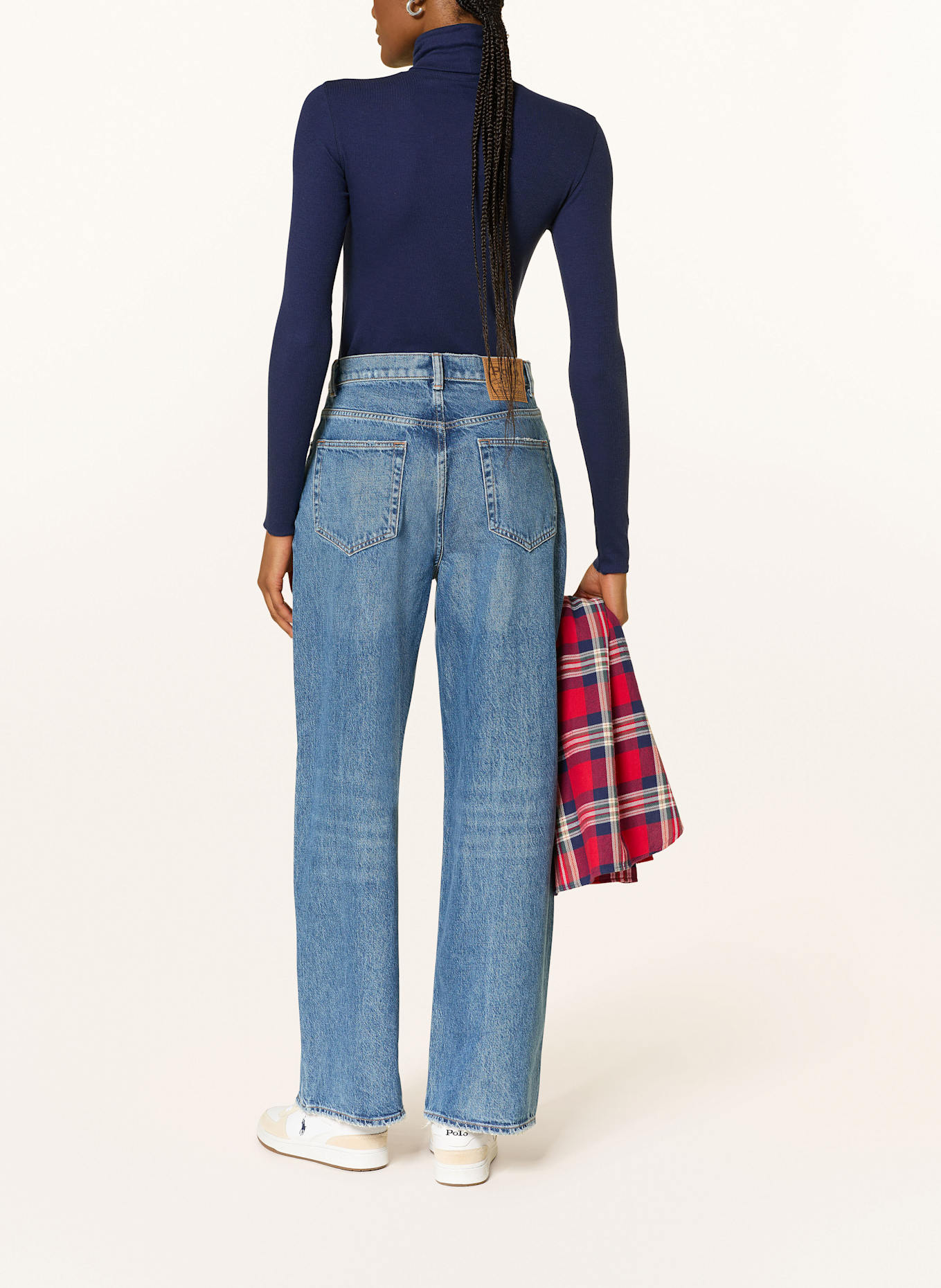 POLO RALPH LAUREN Rollkragenpullover: DUNKELBLAU