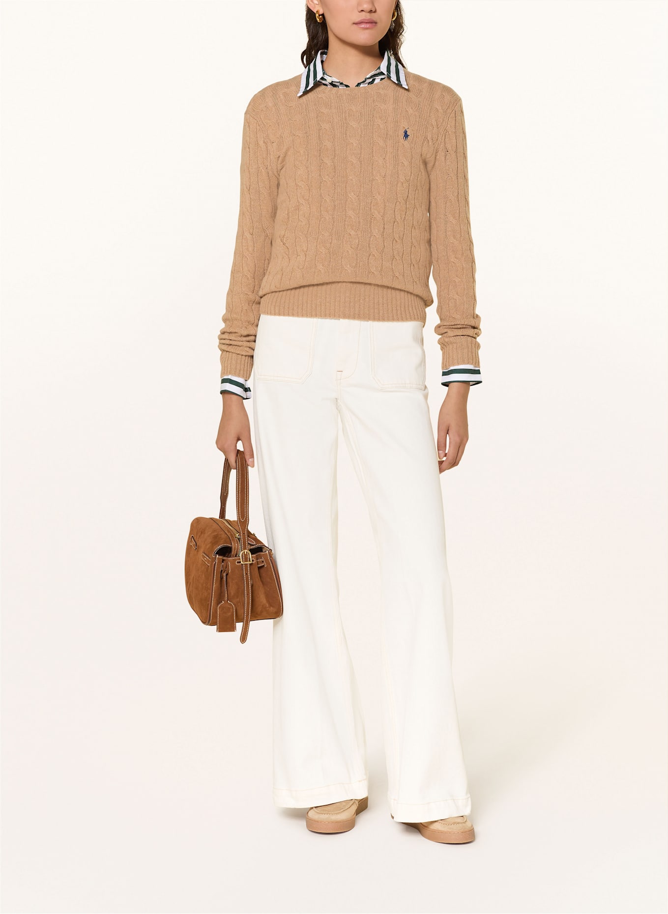 POLO RALPH LAUREN Pullover: CAMEL