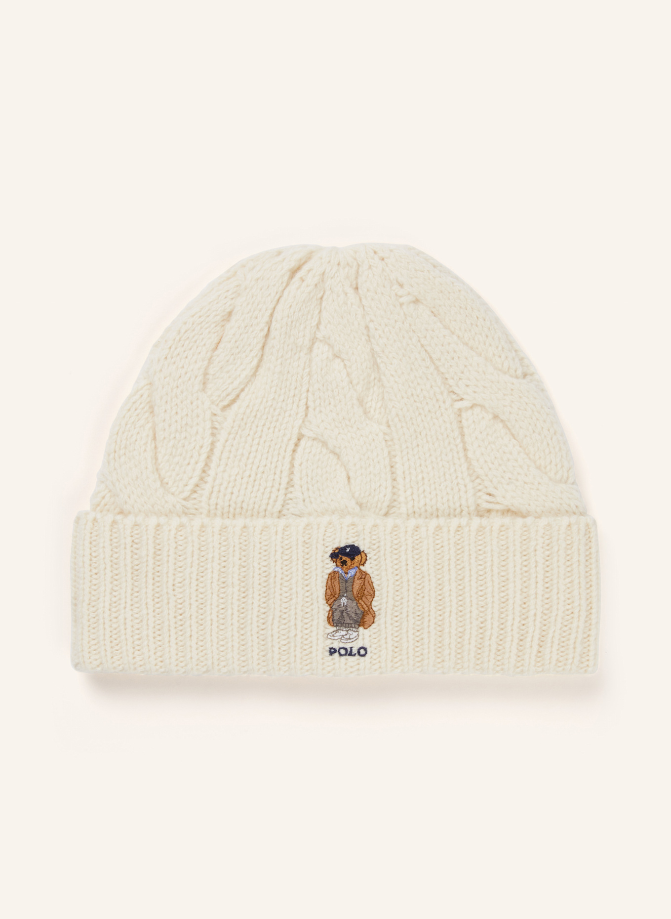 POLO RALPH LAUREN Mütze: CREME
