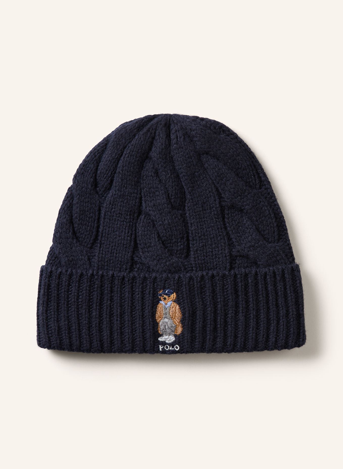 POLO RALPH LAUREN Mütze: DUNKELBLAU