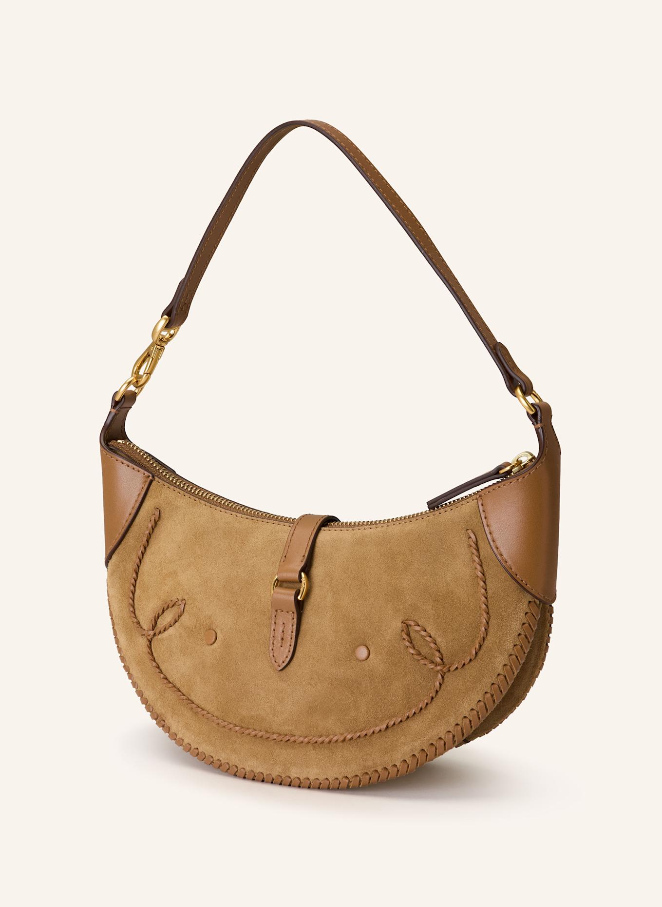 POLO RALPH LAUREN Handtasche POLO ID: CAMEL / COGNAC