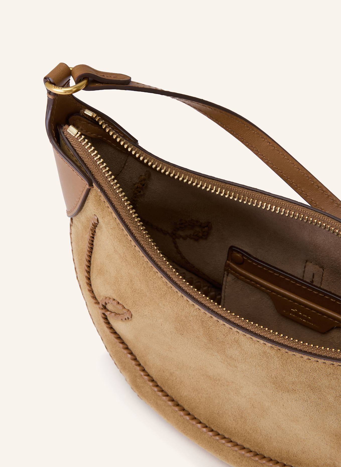 POLO RALPH LAUREN Handtasche POLO ID: CAMEL / COGNAC