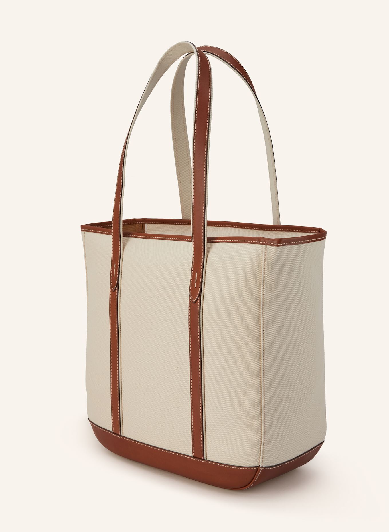 POLO RALPH LAUREN Shopper: CREME / COGNAC