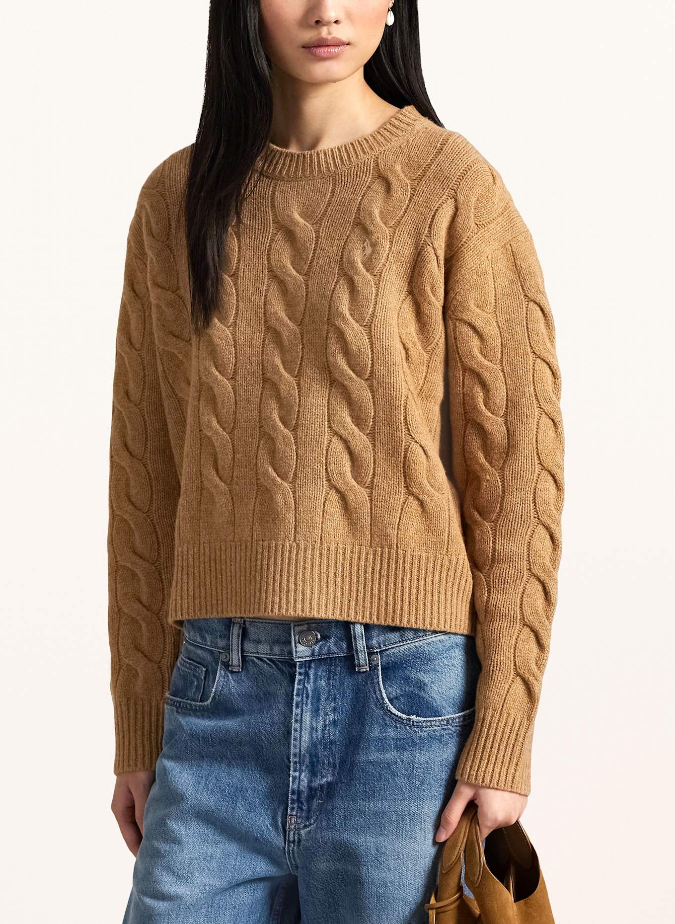 POLO RALPH LAUREN Pullover: CAMEL