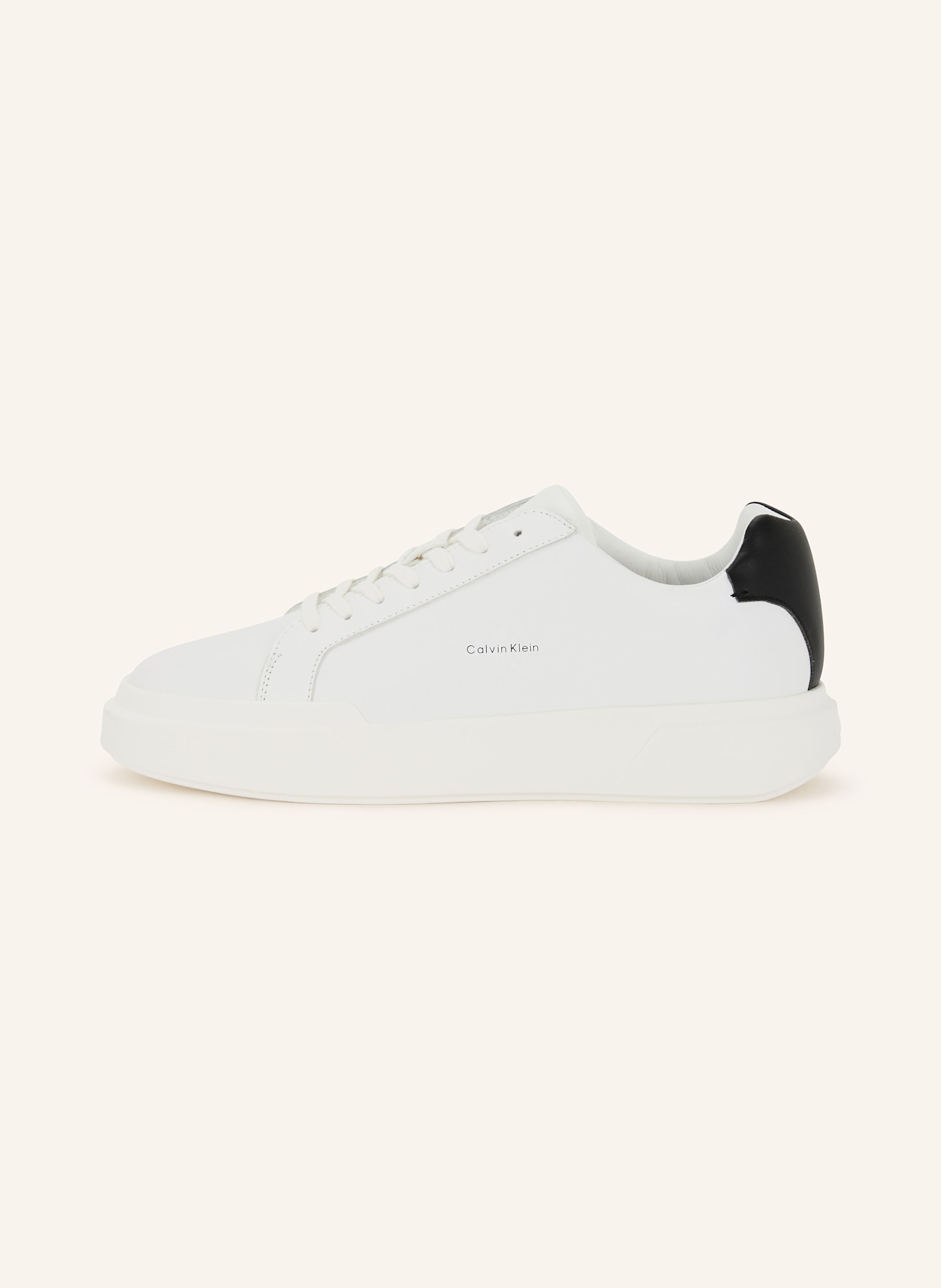 Calvin Klein Sneaker: WEISS / SCHWARZ