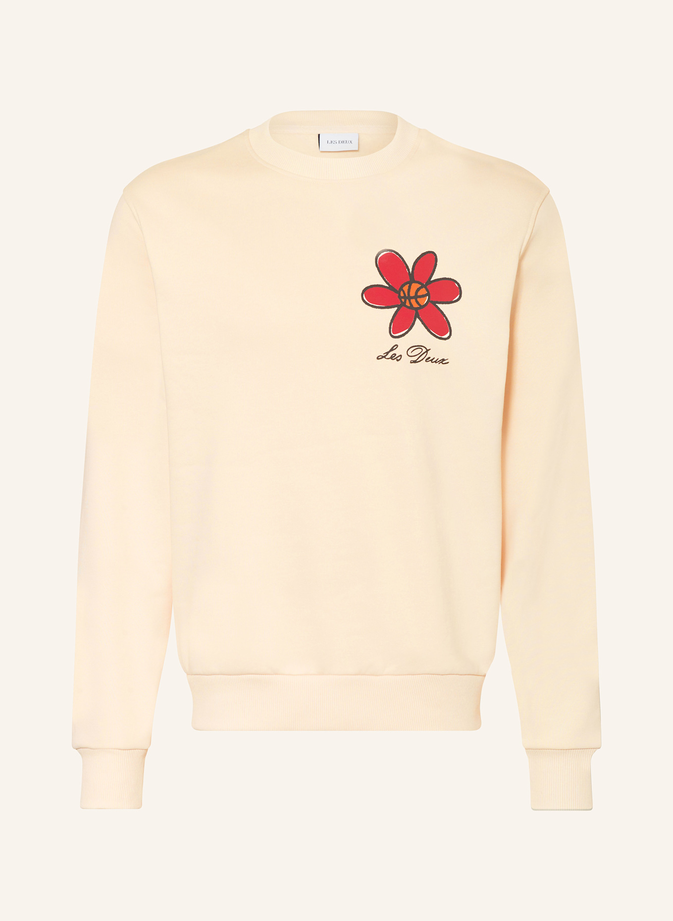 LES DEUX Sweatshirt: WEISS