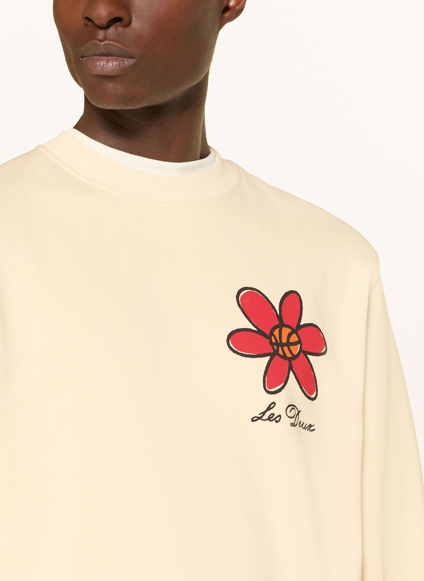 LES DEUX Sweatshirt: WEISS