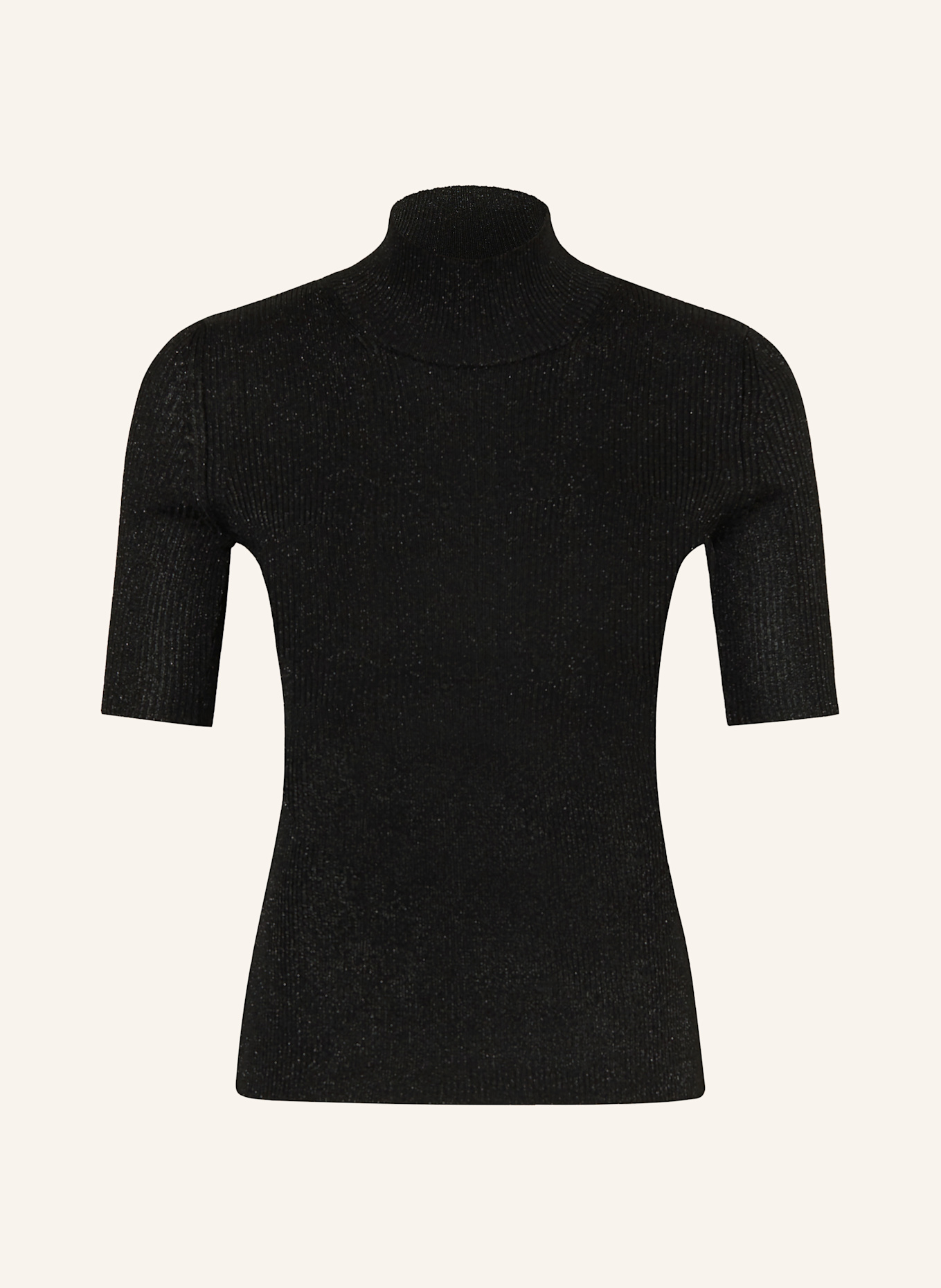 MISSONI Dzianinowa koszulka z błyszczącą przędzą: CZARNY