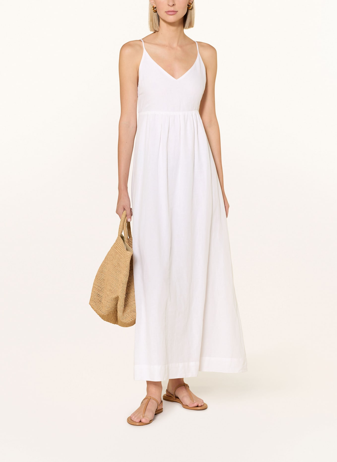 NEO NOIR Kleid SAVANI mit Cut-out: WEISS