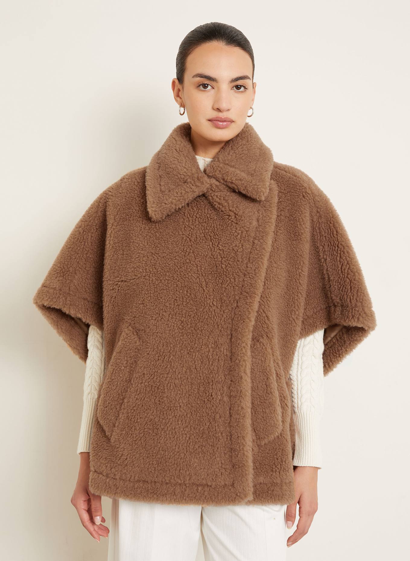 Max Mara Cape TEBE mit Kamel: CAMEL
