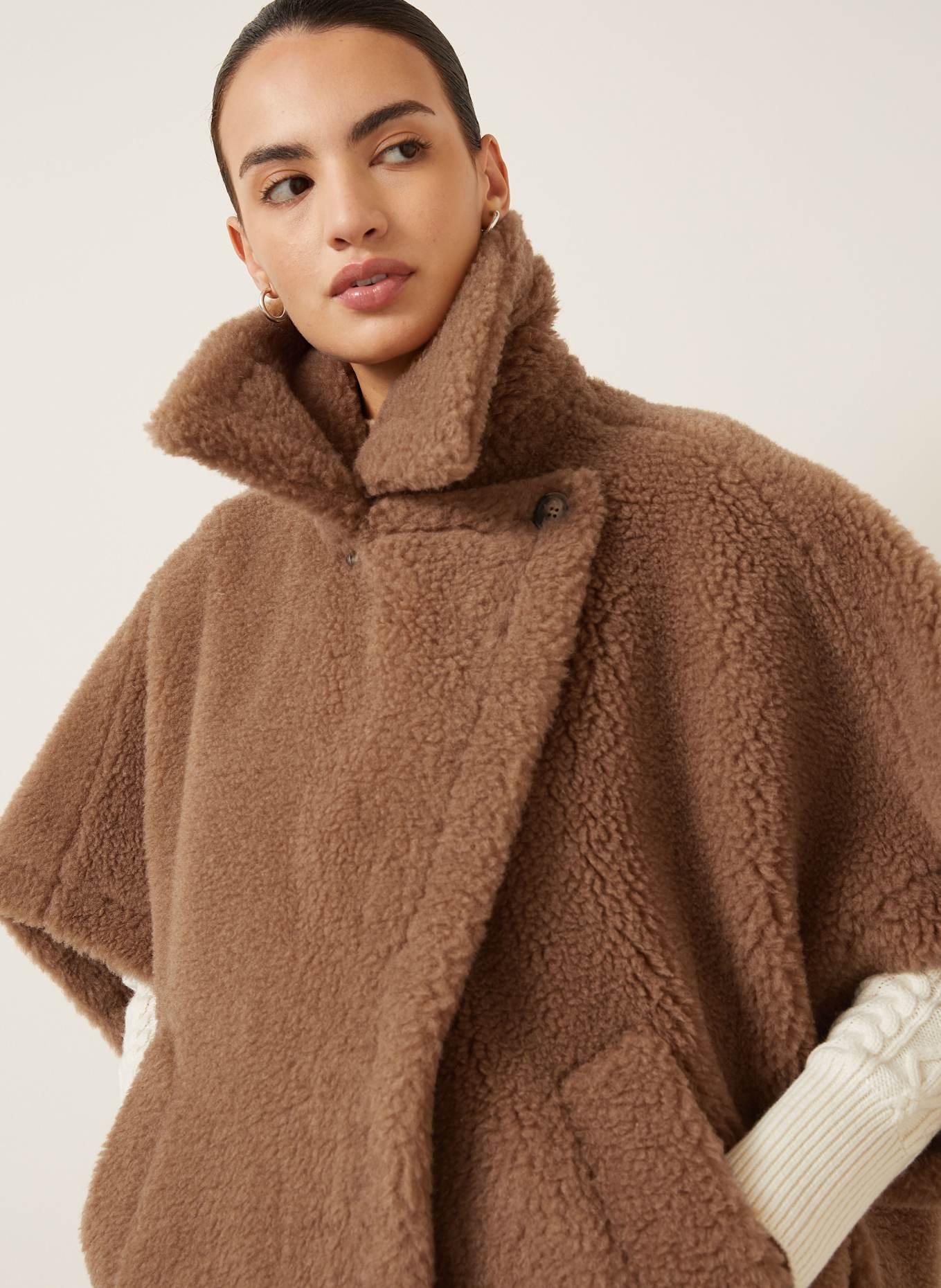 Max Mara Cape TEBE mit Kamel: CAMEL
