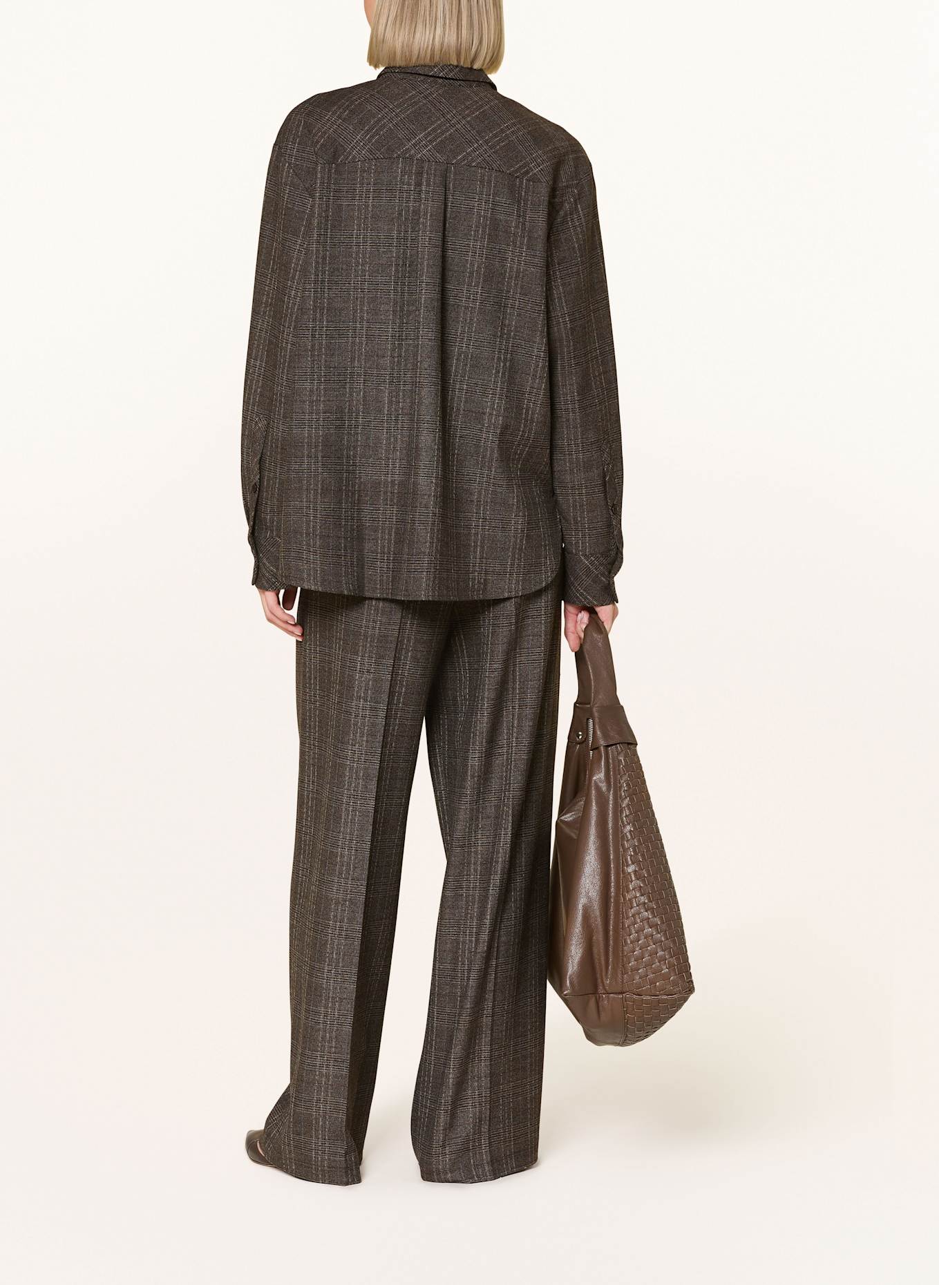 darling harbour Hemdbluse: BRAUN / SCHWARZ / BLAU