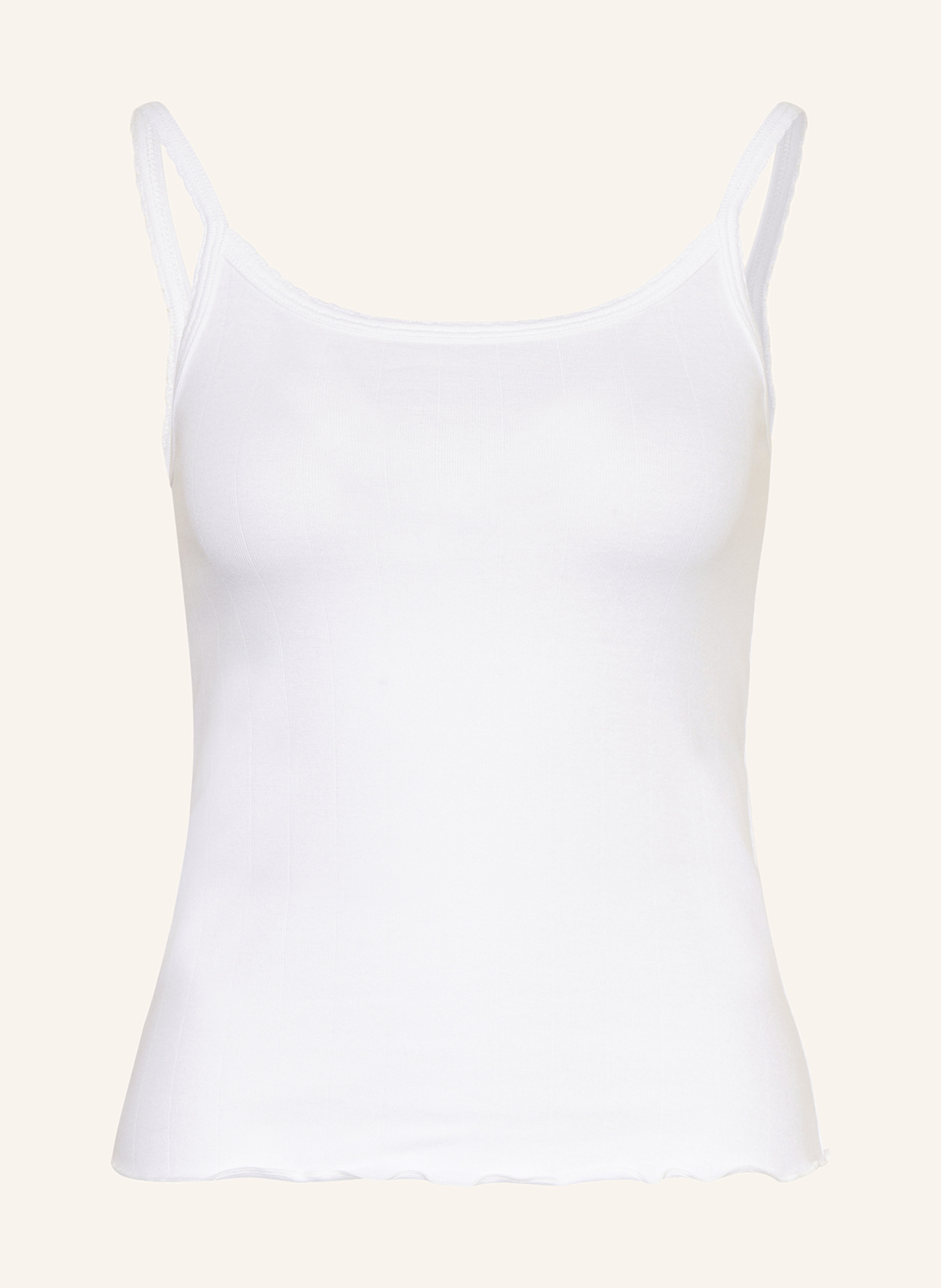 SKIMS Lounge top DROP NEEDLE: CREAM