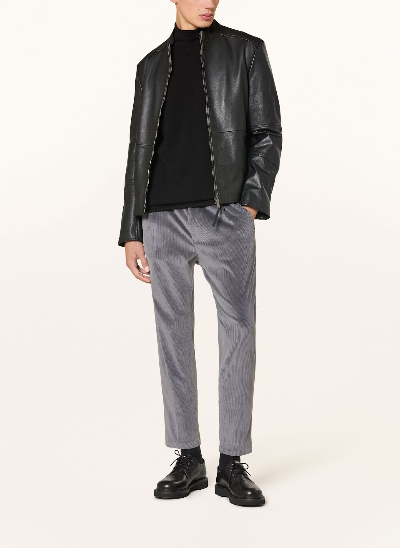 DRYKORN Cordchino CHASY Regular Fit: DUNKELGRAU