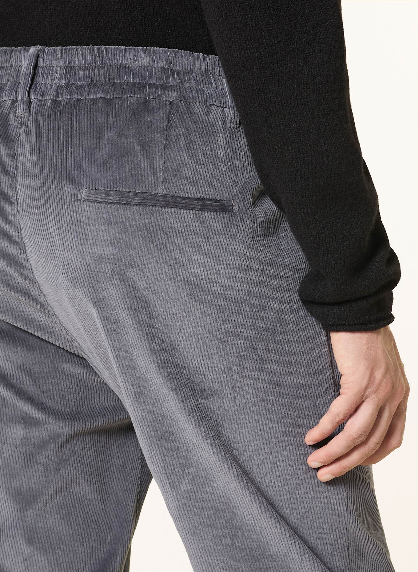 DRYKORN Cordchino CHASY Regular Fit: DUNKELGRAU