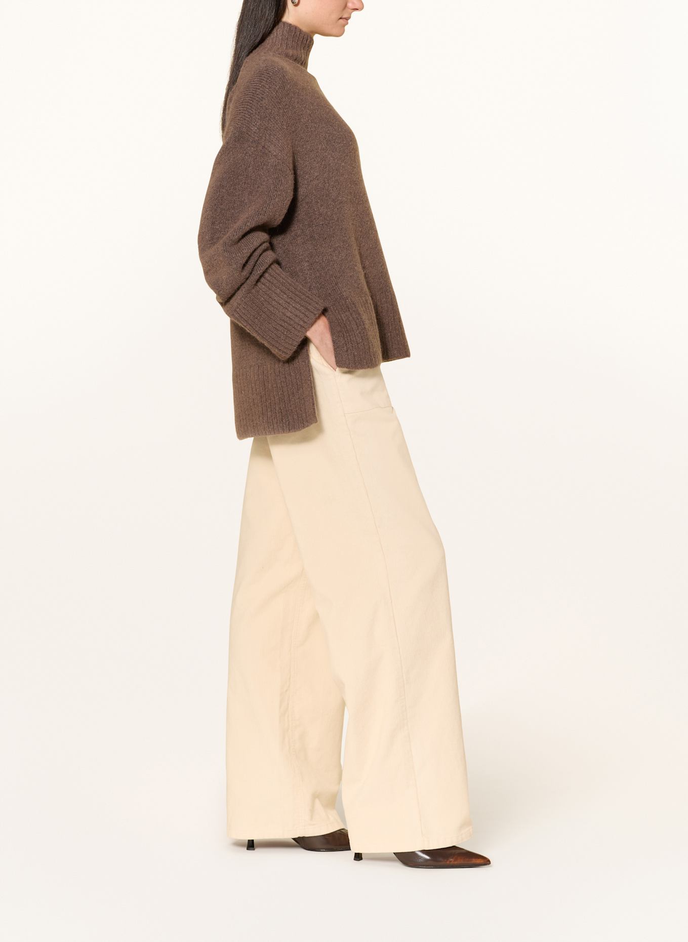 GUESS JEANS Cordhose: ECRU