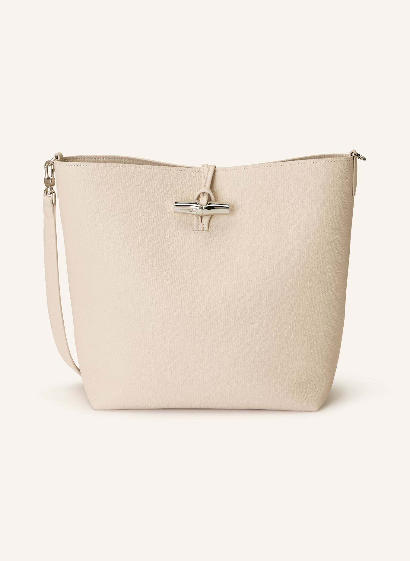 LONGCHAMP Schultertasche LE ROSEAU LARGE: CREME
