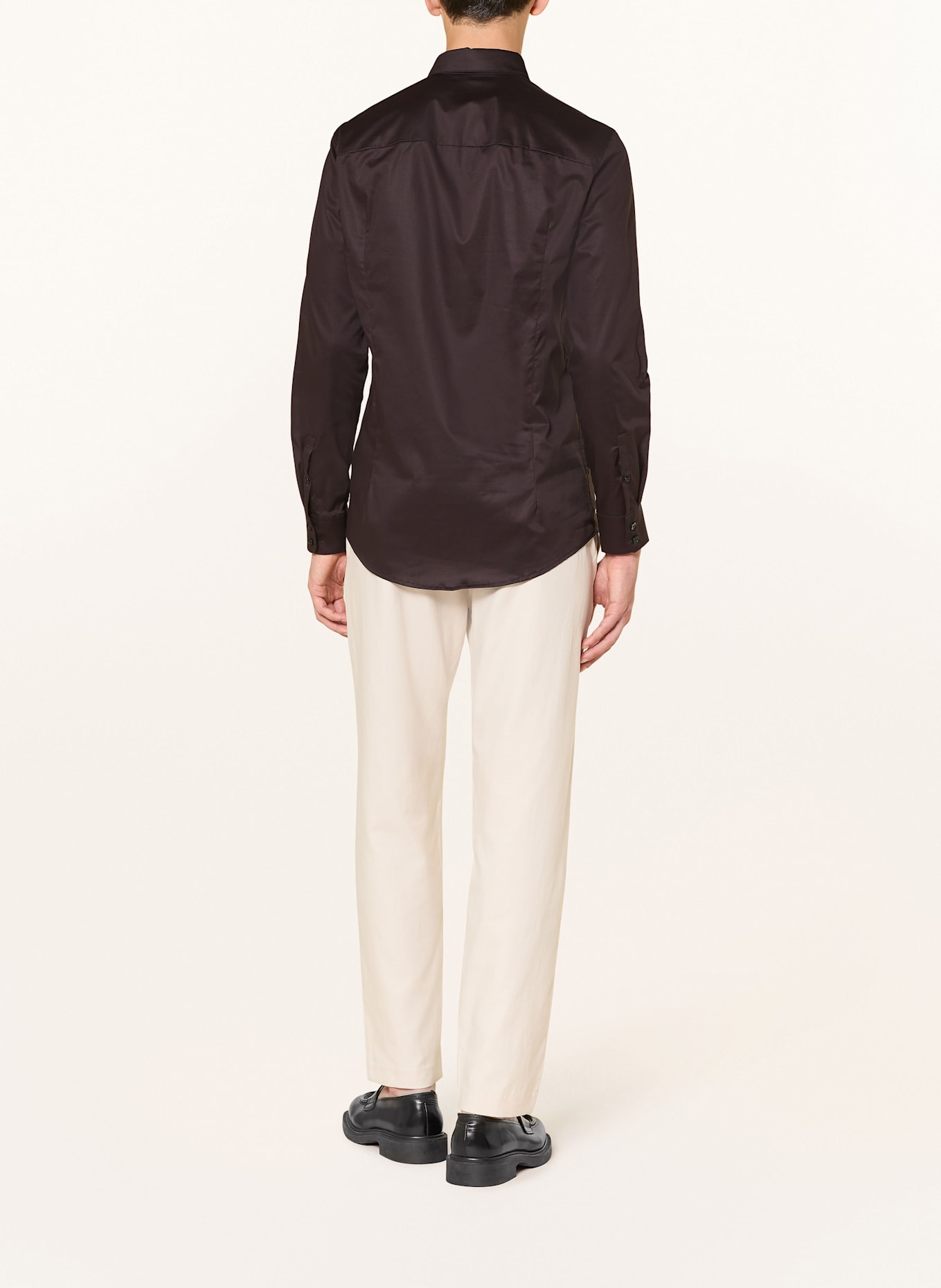 DRYKORN Hemd DANEEL Slim Fit: DUNKELBRAUN