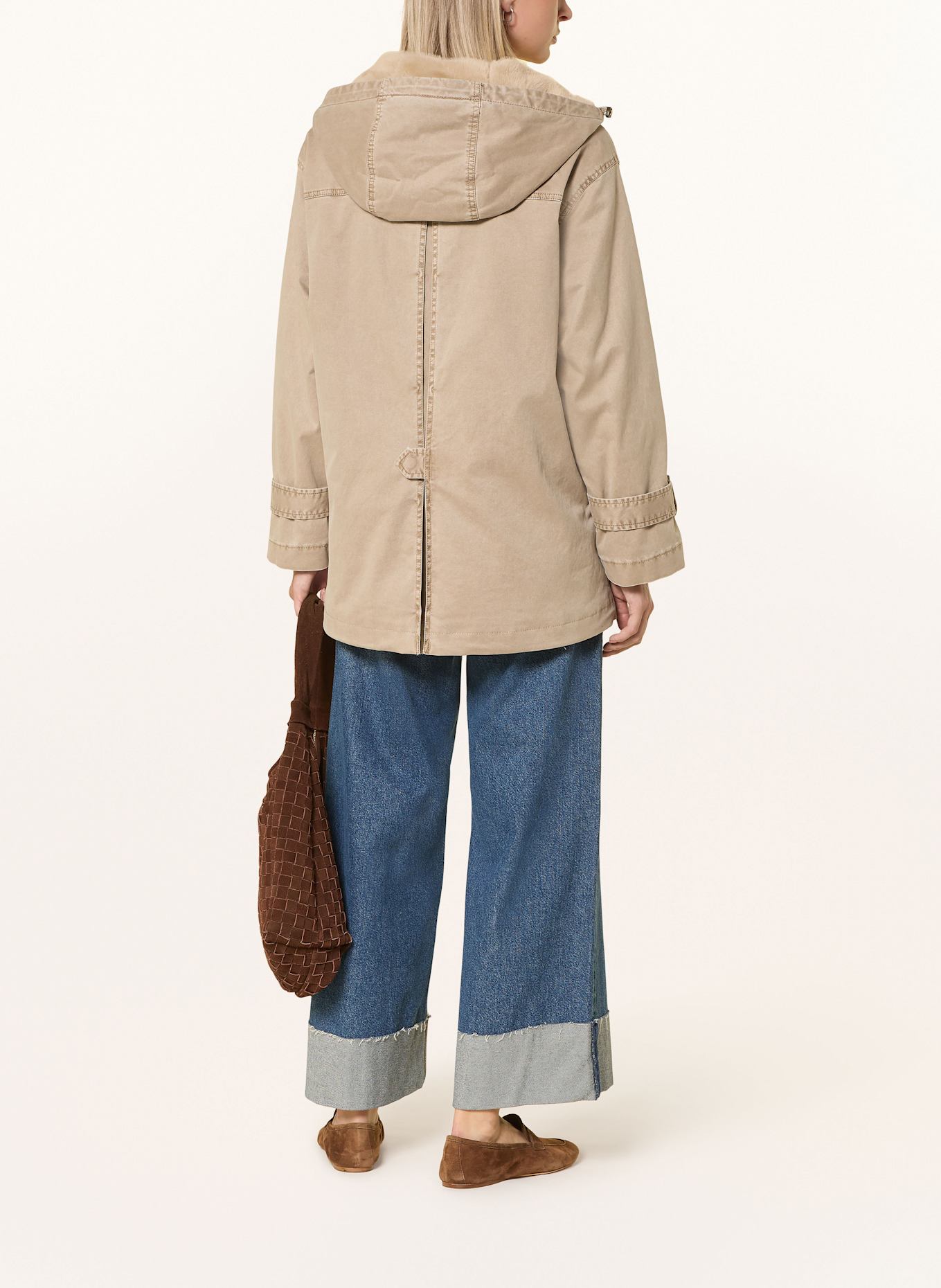 BLONDE No.8 Parka CAROL: BEIGE
