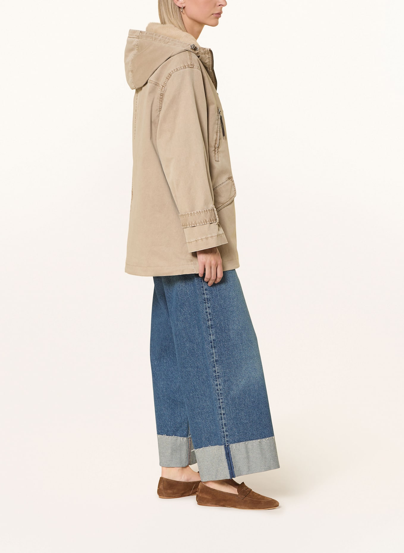 BLONDE No.8 Parka CAROL: BEIGE