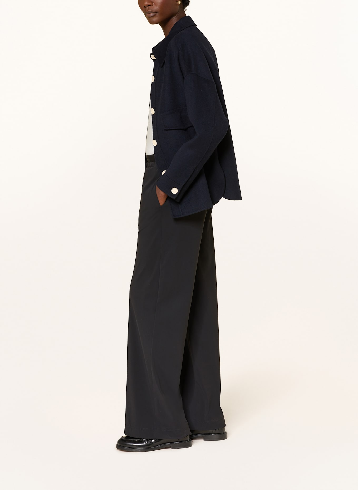 RAFFAELLO ROSSI Jerseyhose COSMEA: SCHWARZ